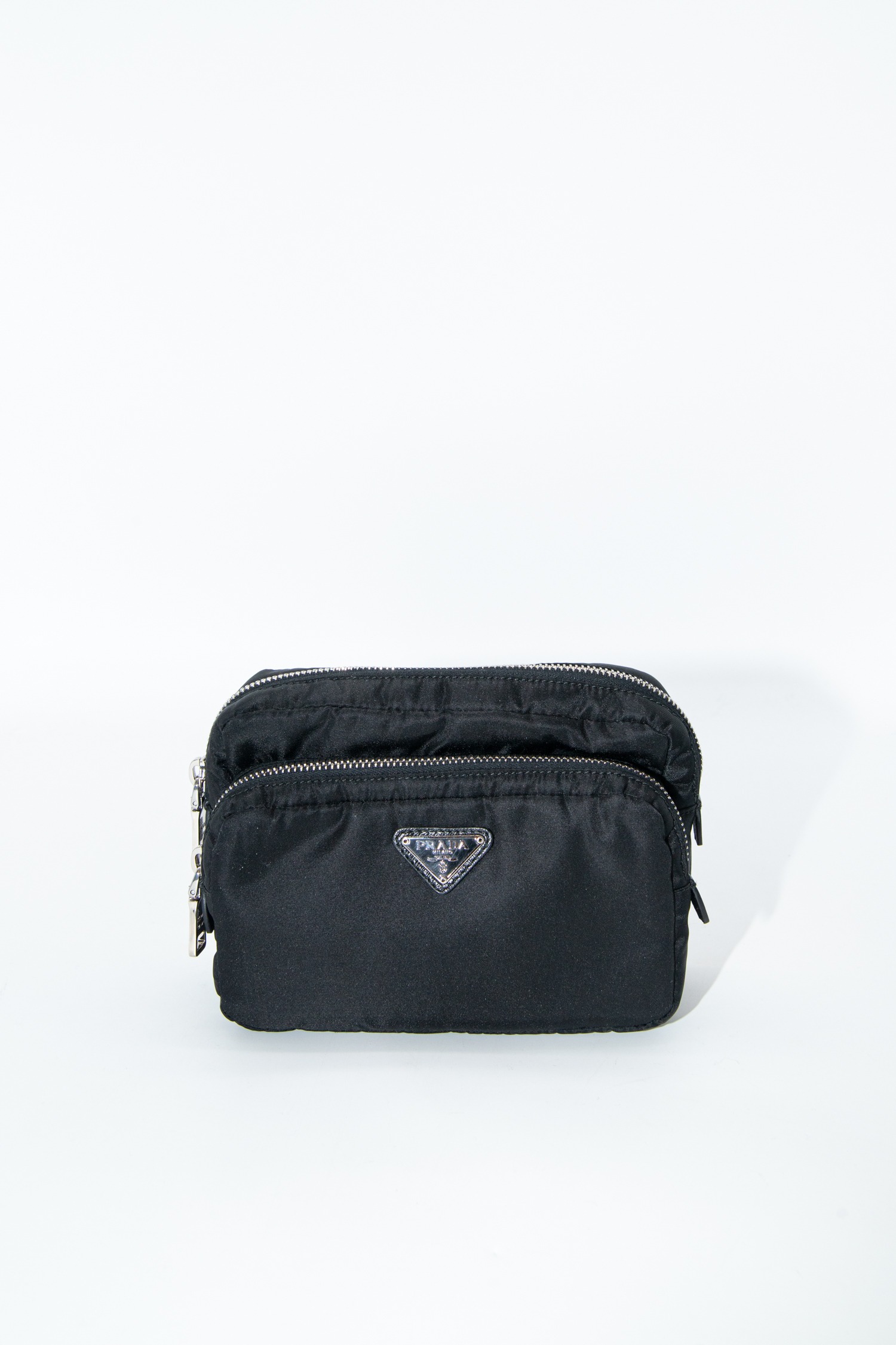 Prada Re-Nylon Kosmetiktasche in Schwarz