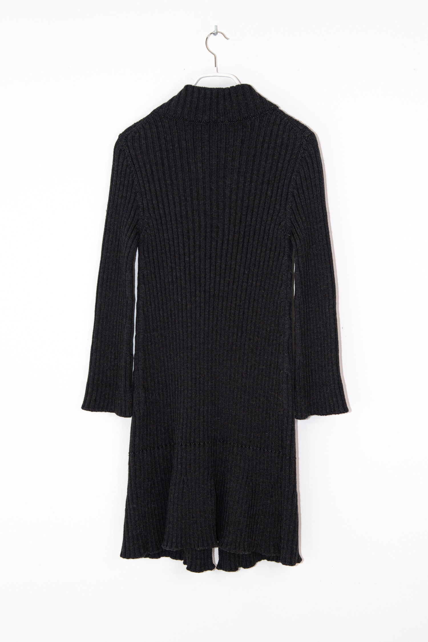 Prada Strickmantel in Anthrazit