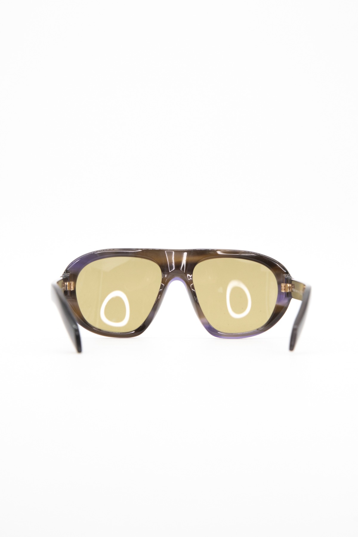 Prada "Shadowplay" Sonnenbrille in Dunkelbraun