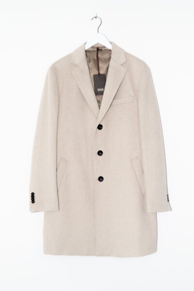 Premier Homme Mantel in Hellbeige