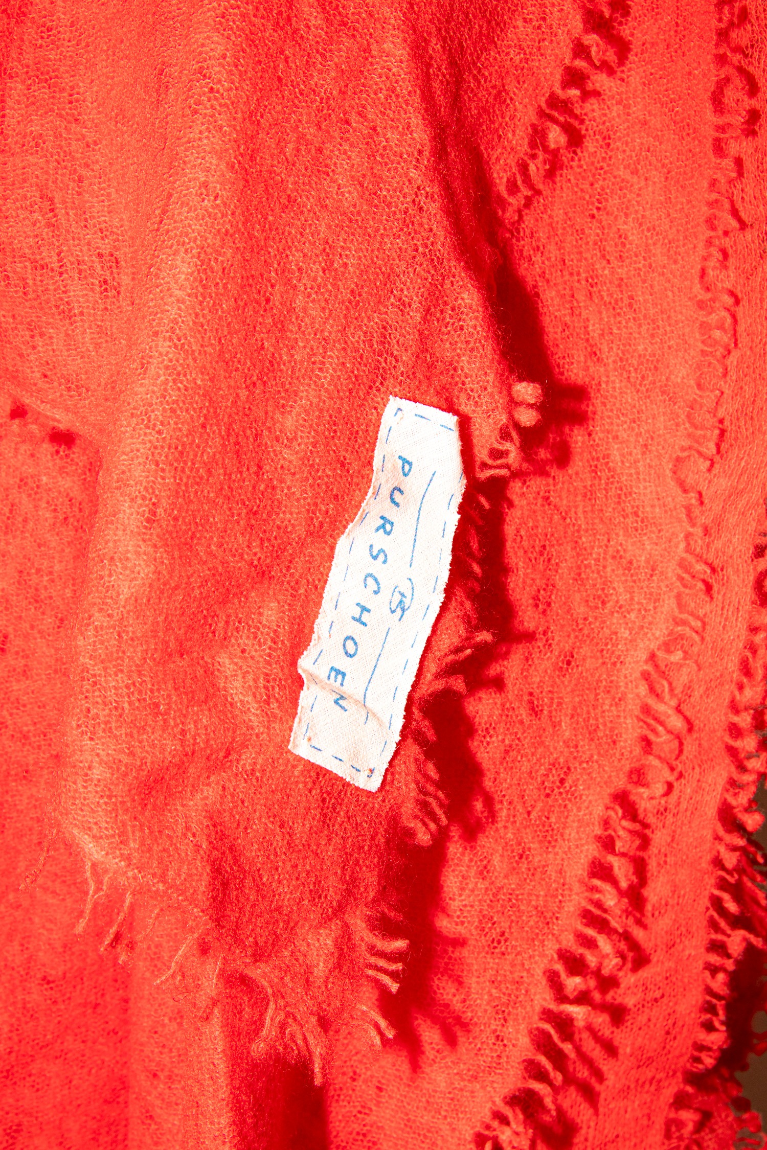 Purschoen Kaschmirschal in Rot