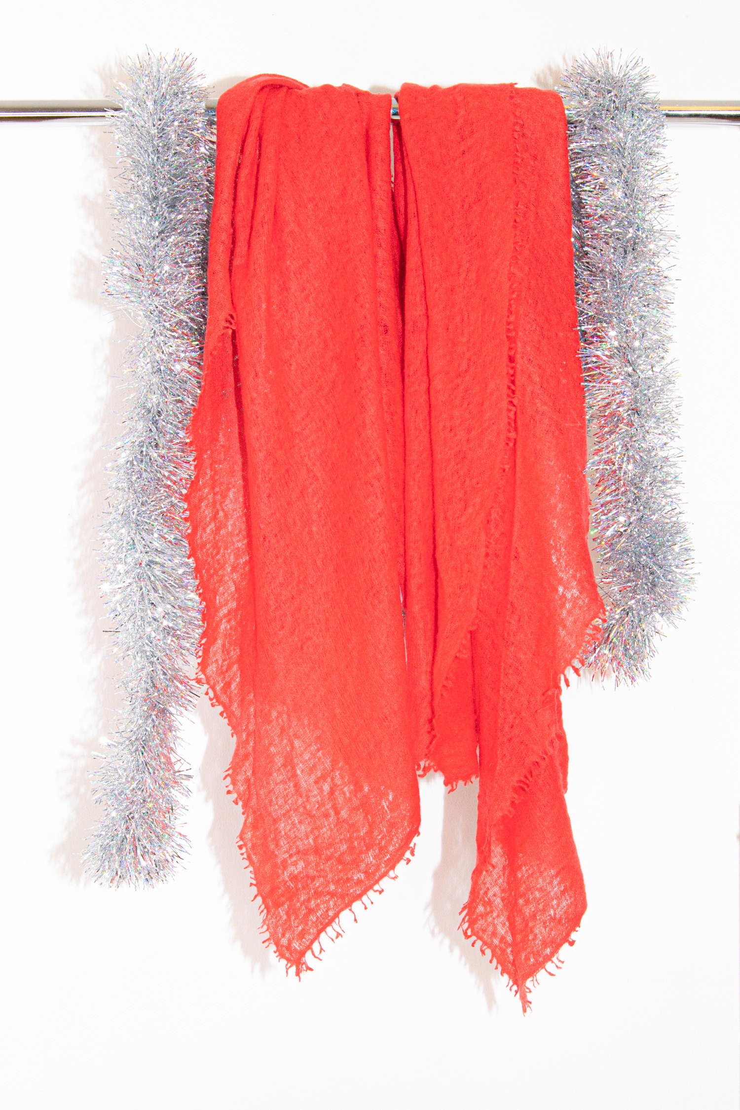 Purschoen Kaschmirschal in Rot