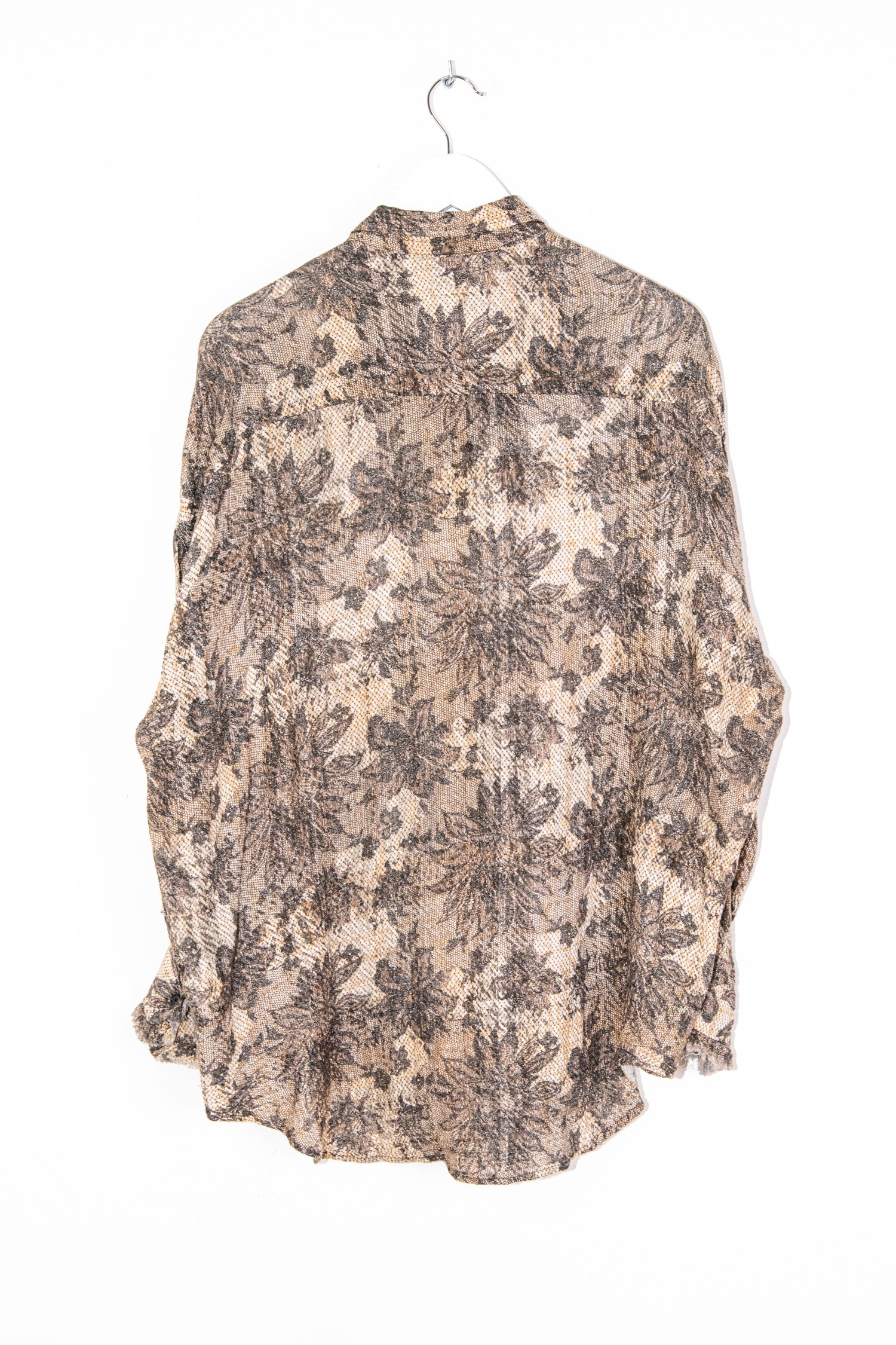 R13 "Drop Neck Tuxedo Shirt" Hemd