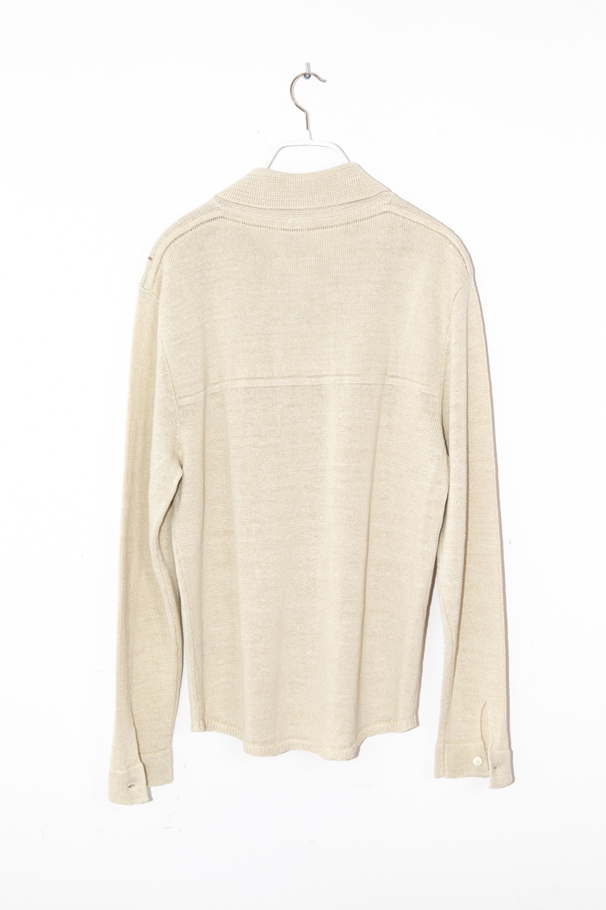 Rakki Strickjacke in Natur und Beige und Hellblau