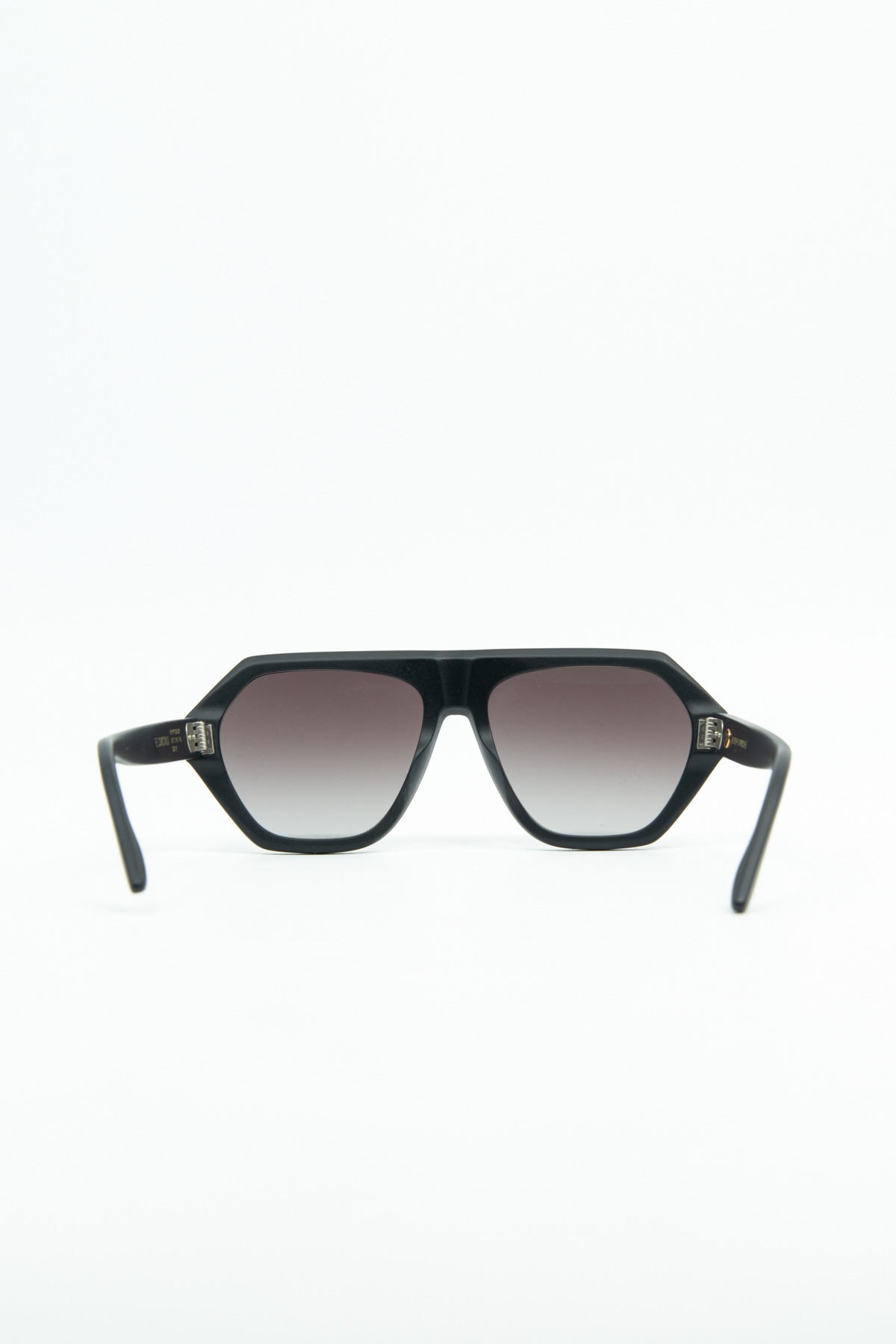 Robert la Roche "Edmond" Sonnenbrille in Schwarz