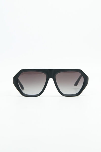 Robert la Roche "Edmond" Sonnenbrille in Schwarz