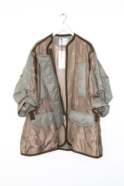 Sacai Utility-Jacke in Oliv
