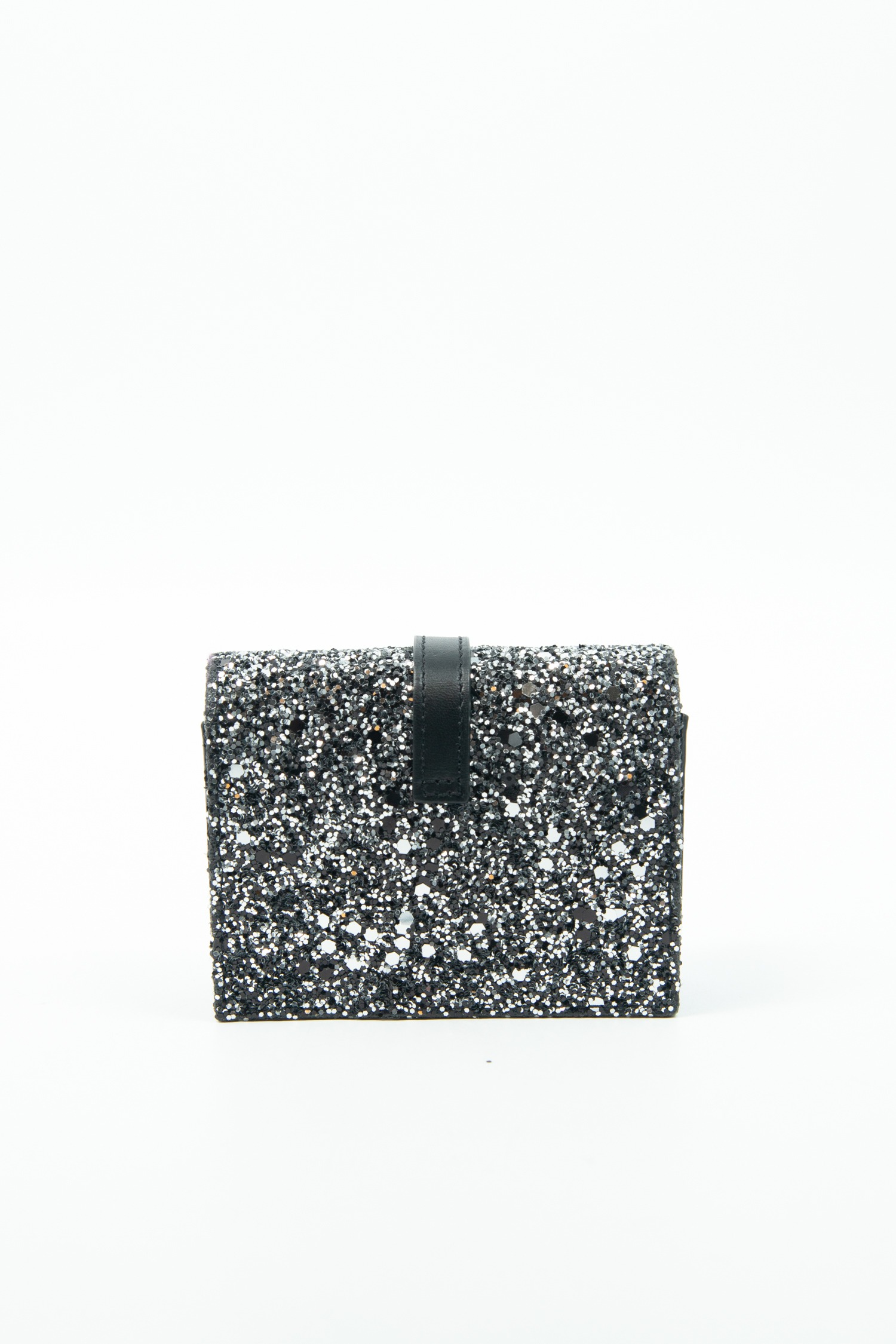 Saint Laurent "Mini Crossbody" Umhängetasche mit Glitzer