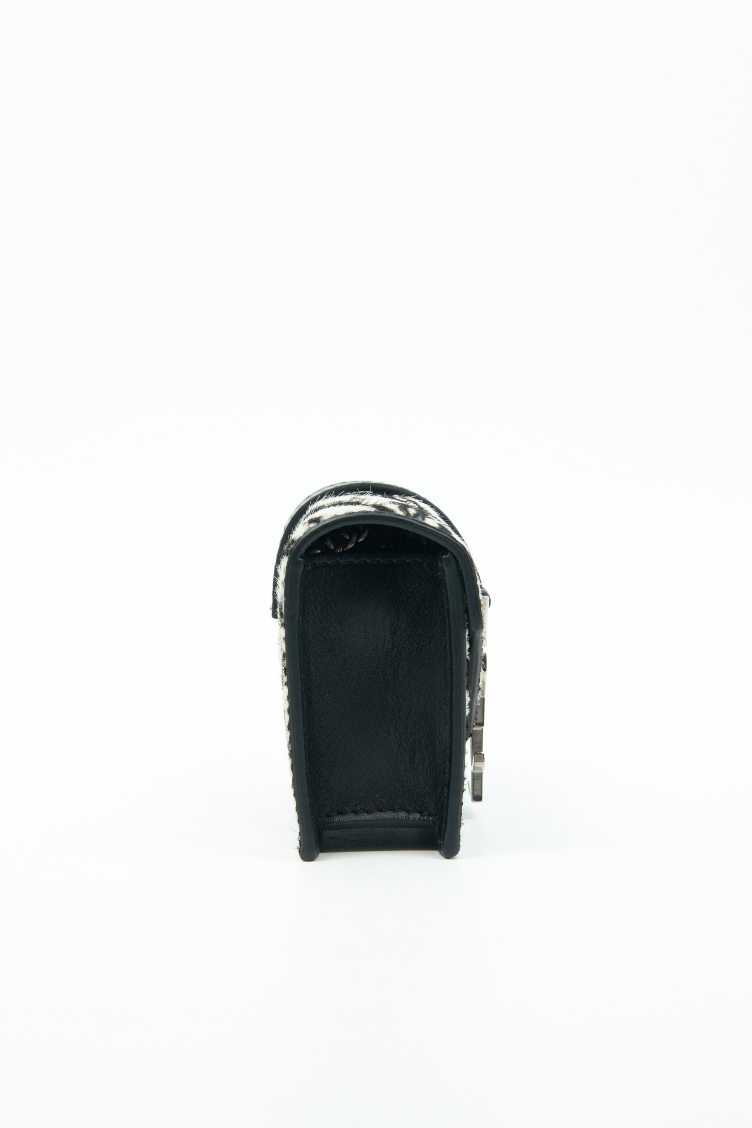 Saint Laurent "Mini Crossbody" Umhängetasche mit Zebramuster