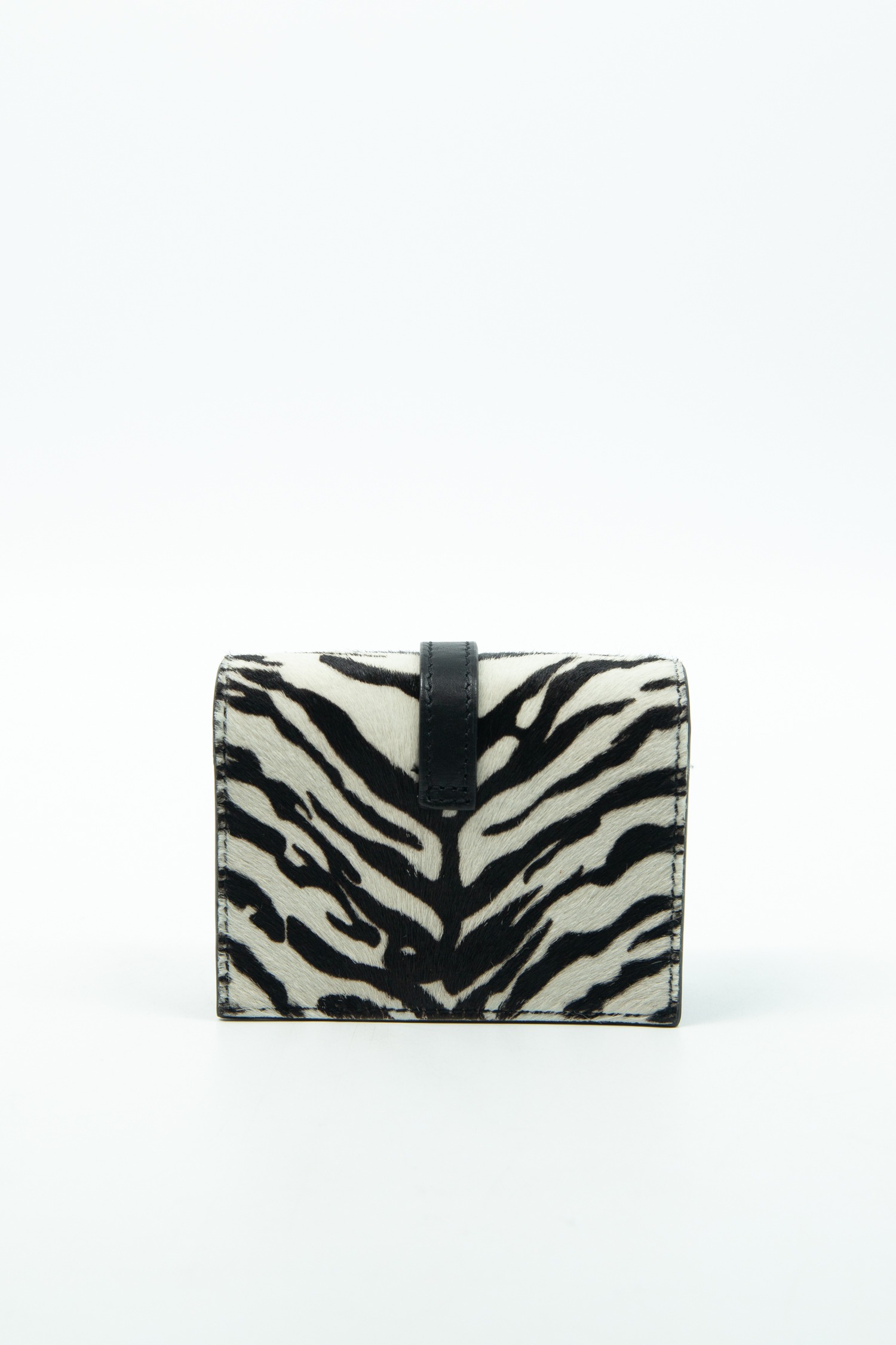 Saint Laurent "Mini Crossbody" Umhängetasche mit Zebramuster