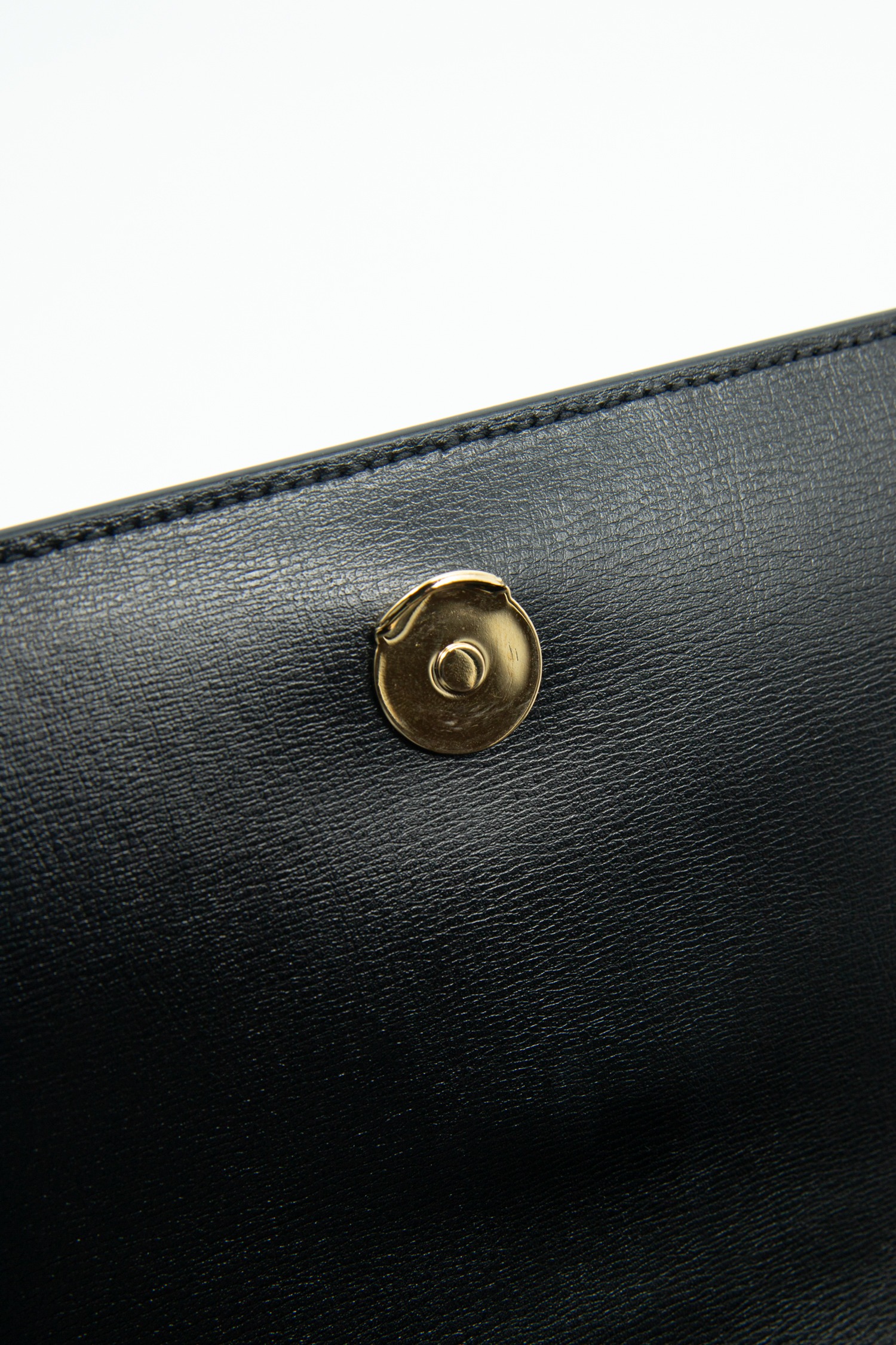 Saint Laurent "Sunset Large" Handtasche in Schwarz und Gold