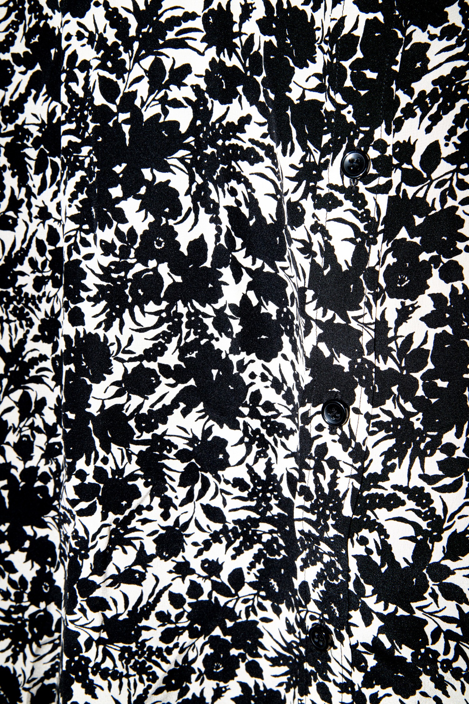 Yves Saint Laurent Bluse in Schwarz und Weiß