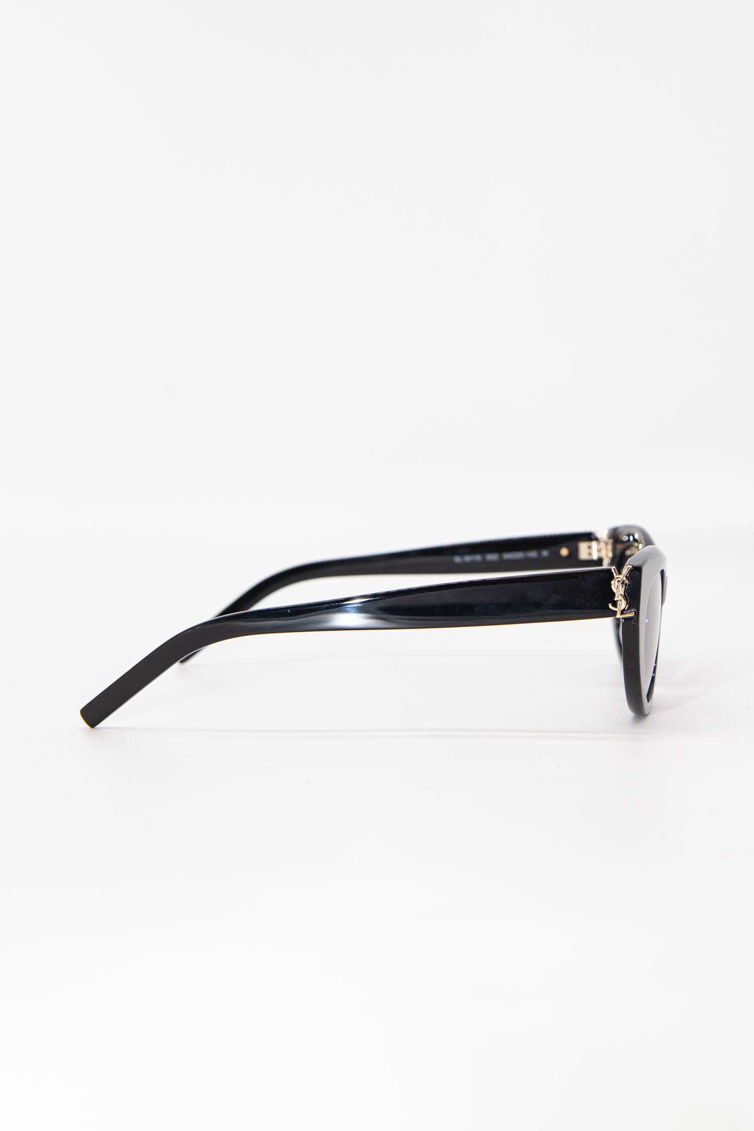 Saint Laurent "SL M115" Sonnenbrille in Schwarz