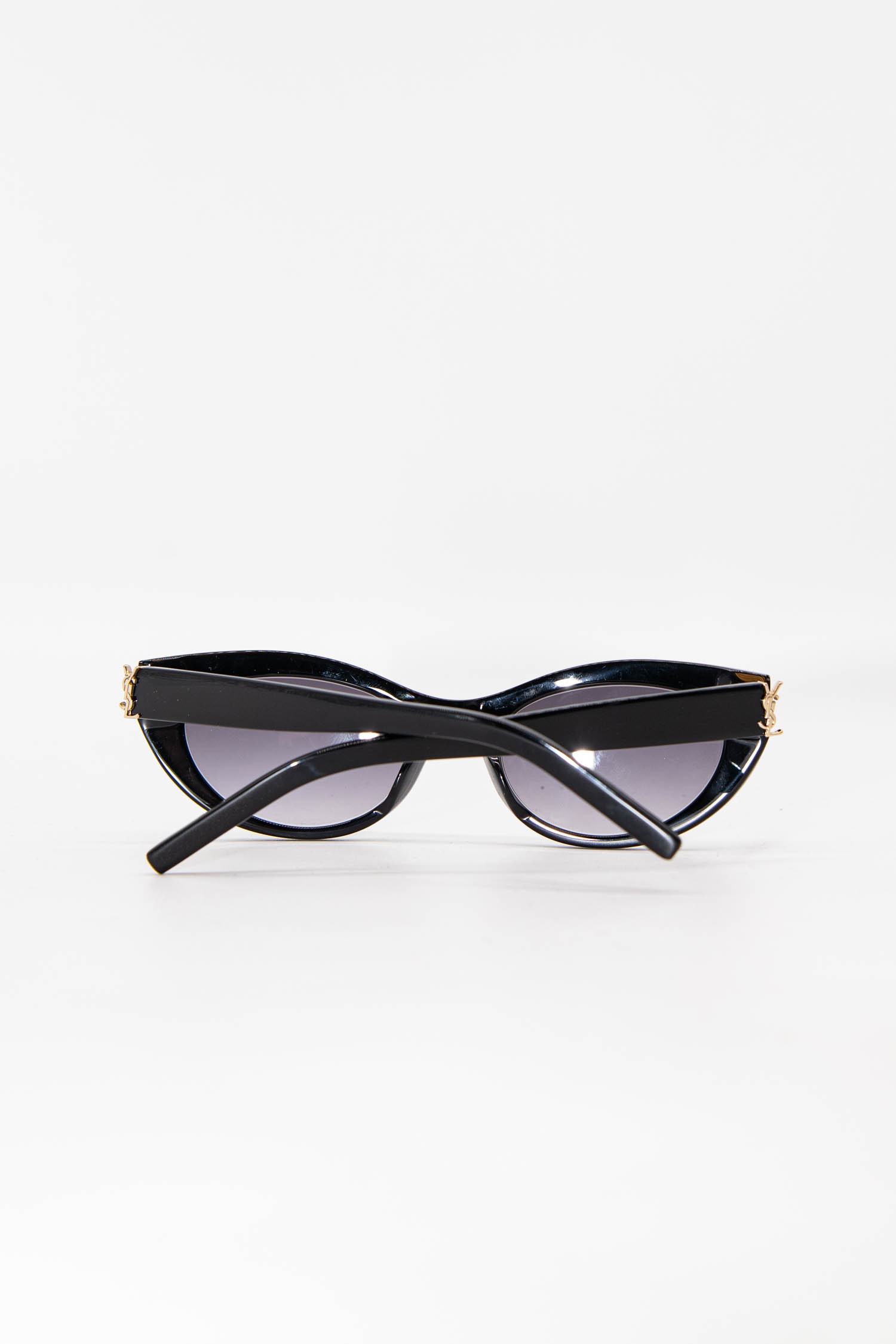 Saint Laurent "SL M115" Sonnenbrille in Schwarz