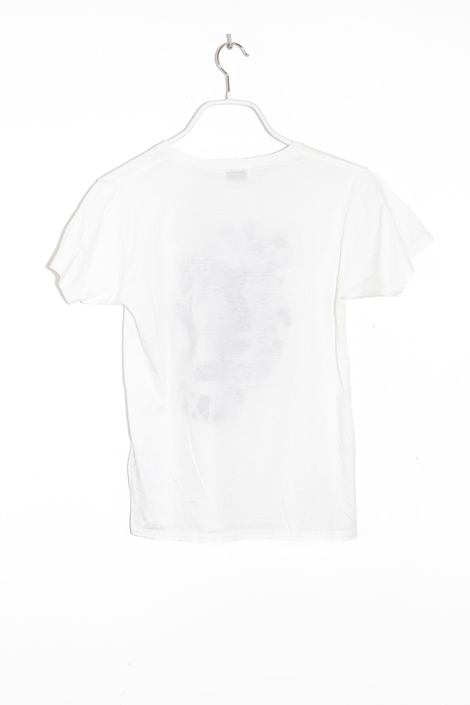 Saint Laurent T-Shirt mit Print in Weiß und Schwarz