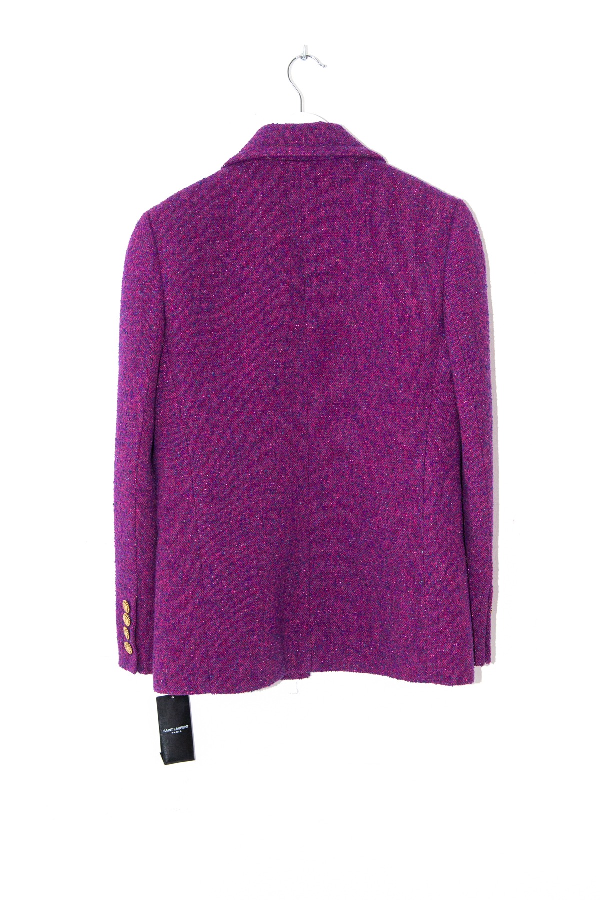 Saint Laurent Tweedkostüm mit Blazer und Rock