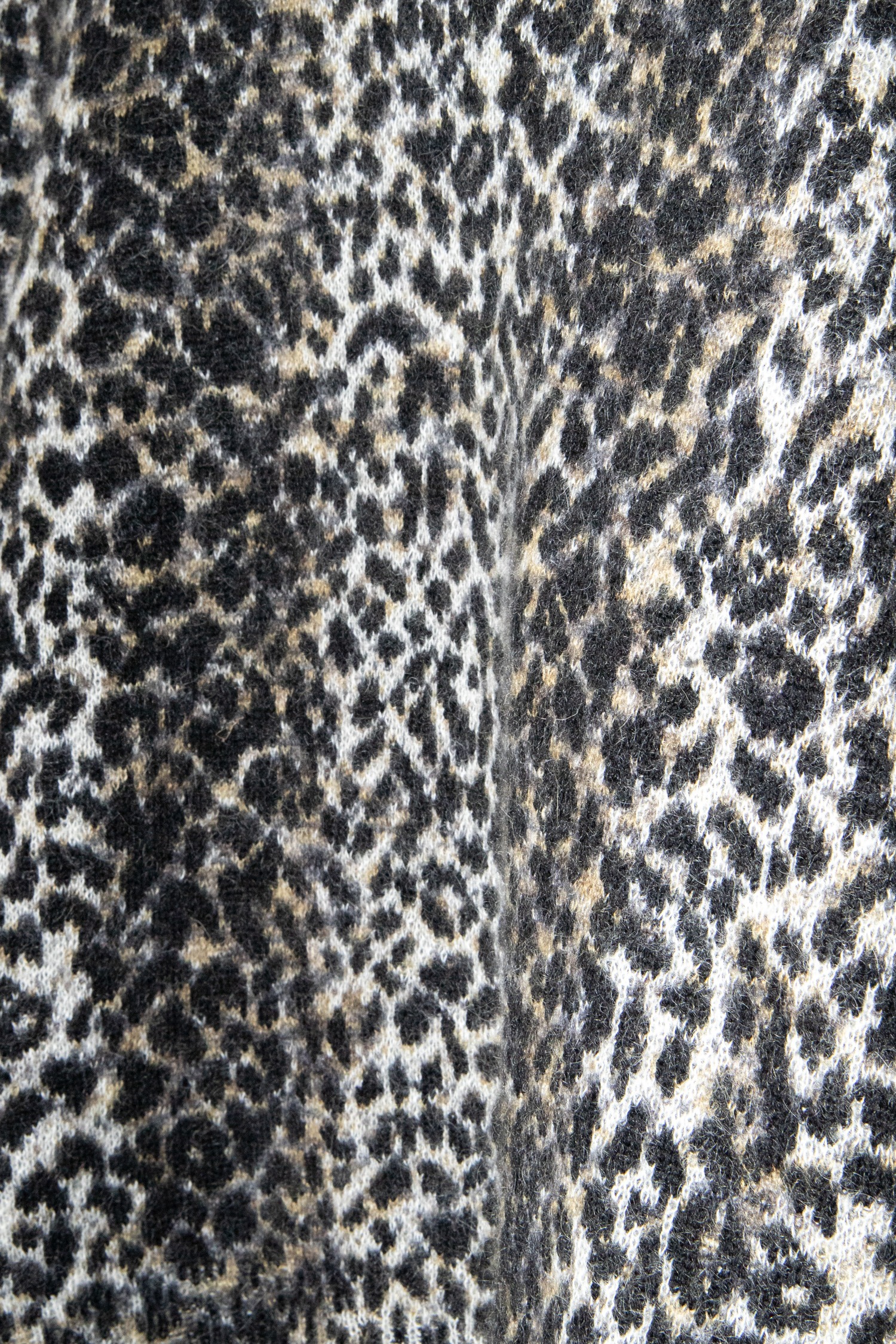 Saint Laurent Strickpullover mit Leomuster