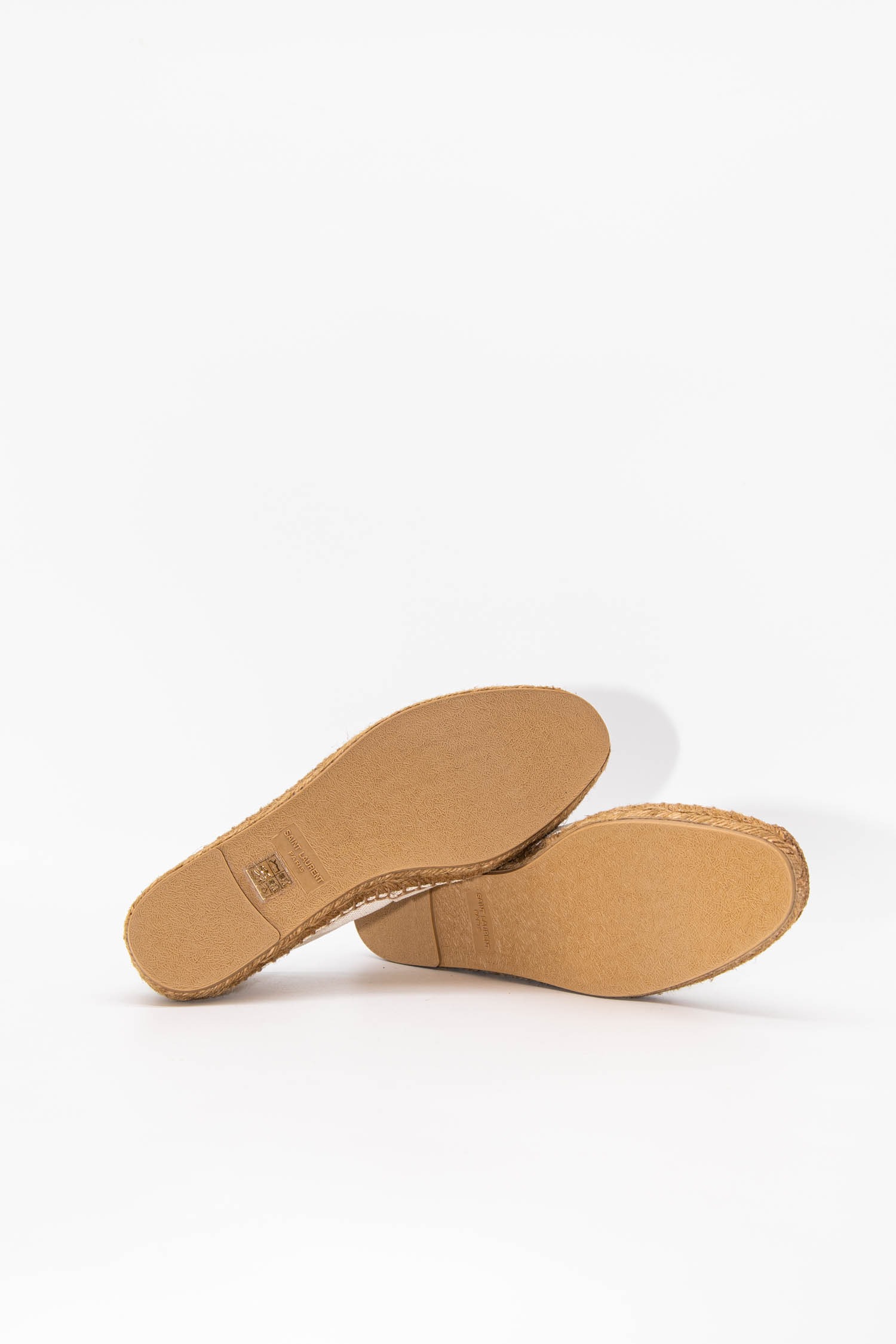 Saint Laurent Espadrilles in Cremeweiß