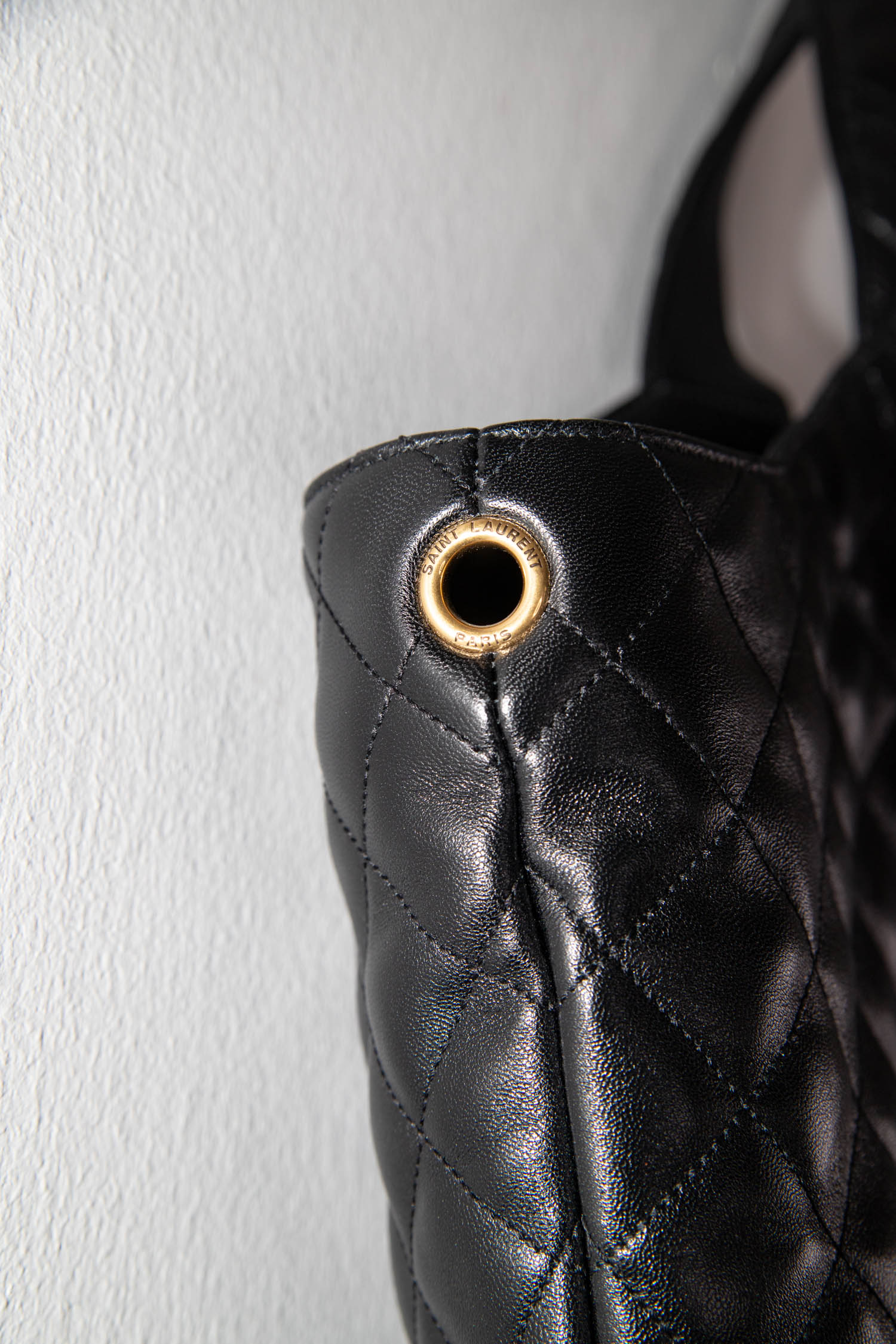 Saint Laurent "Icare" Shopper in Schwarz