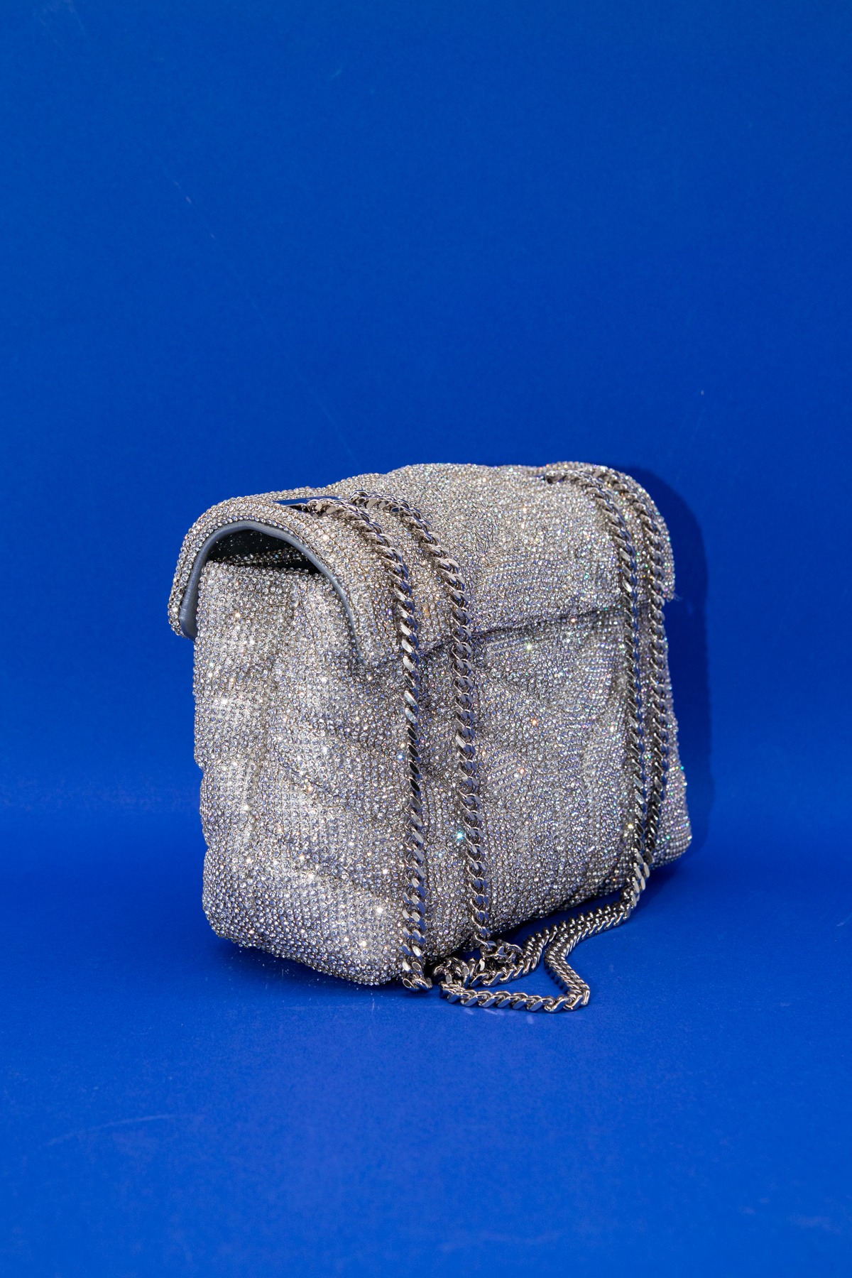 Saint Laurent "LouLou" strassbesetzte Handtasche