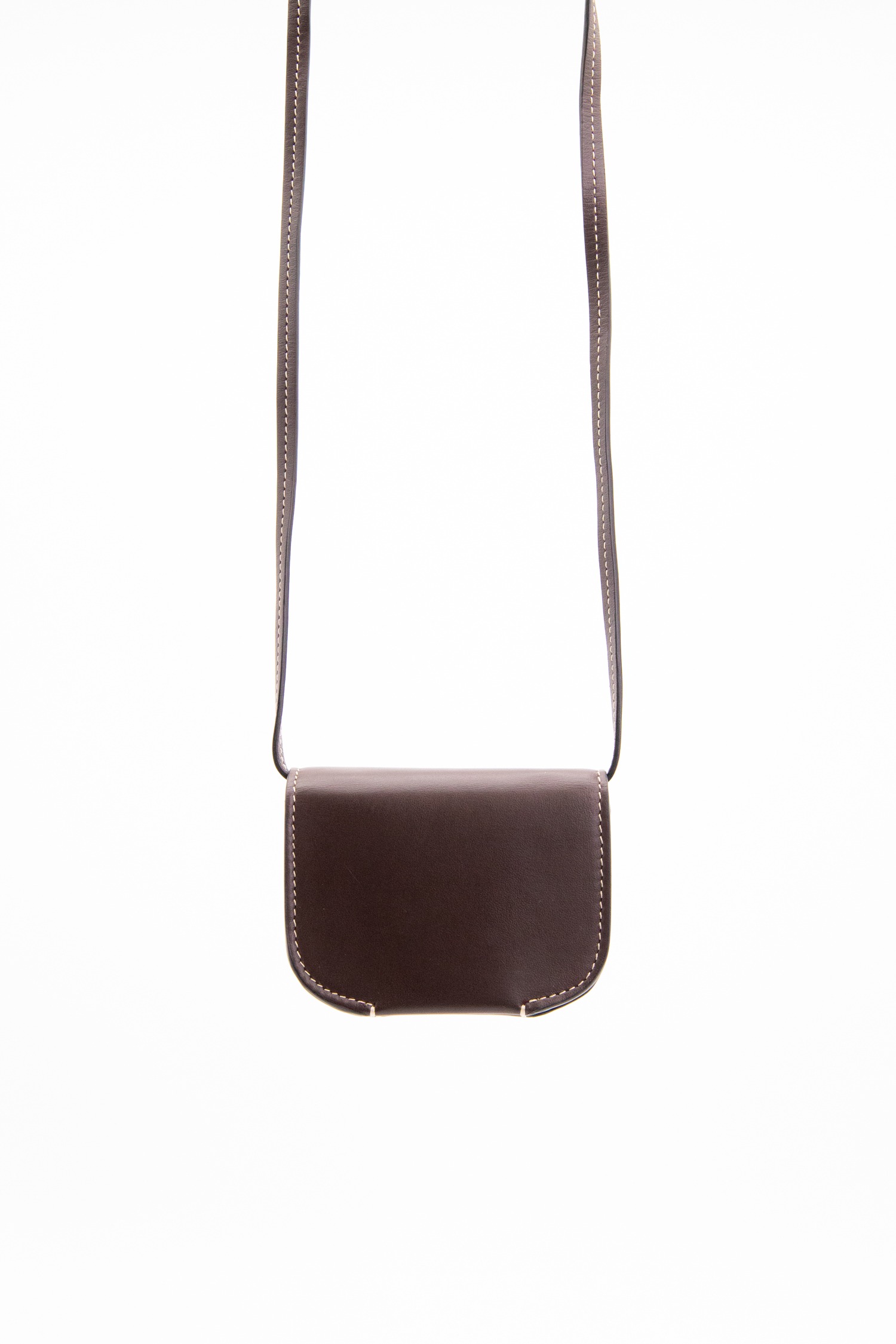 Savette Sport Kartenhalter in Dunkelbraun und Ecru