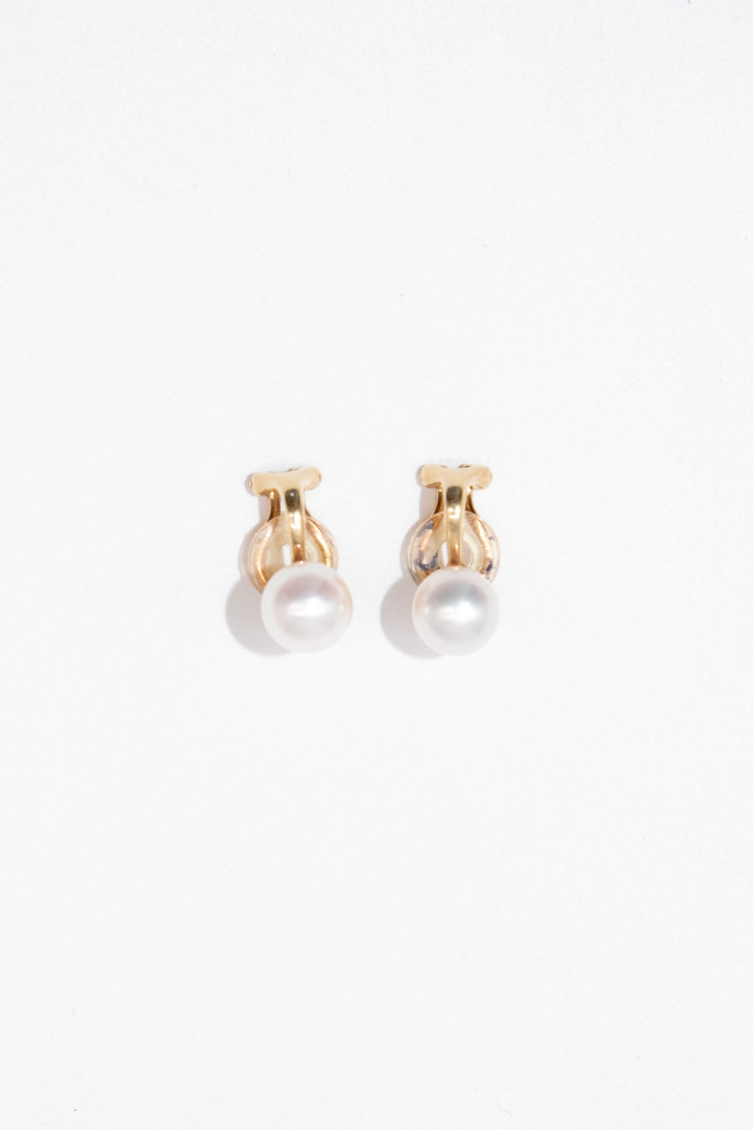 Schoeffel Ohrclips mit Akoya Perle in Gold