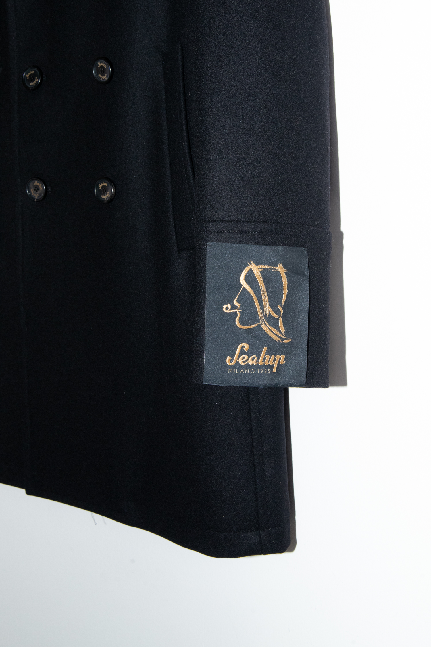 Sealup Cabanjacke aus Wolle in Schwarz