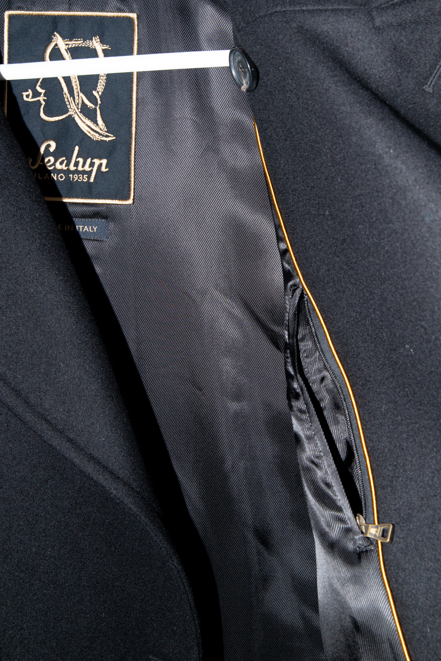 Sealup Cabanjacke aus Wolle in Schwarz