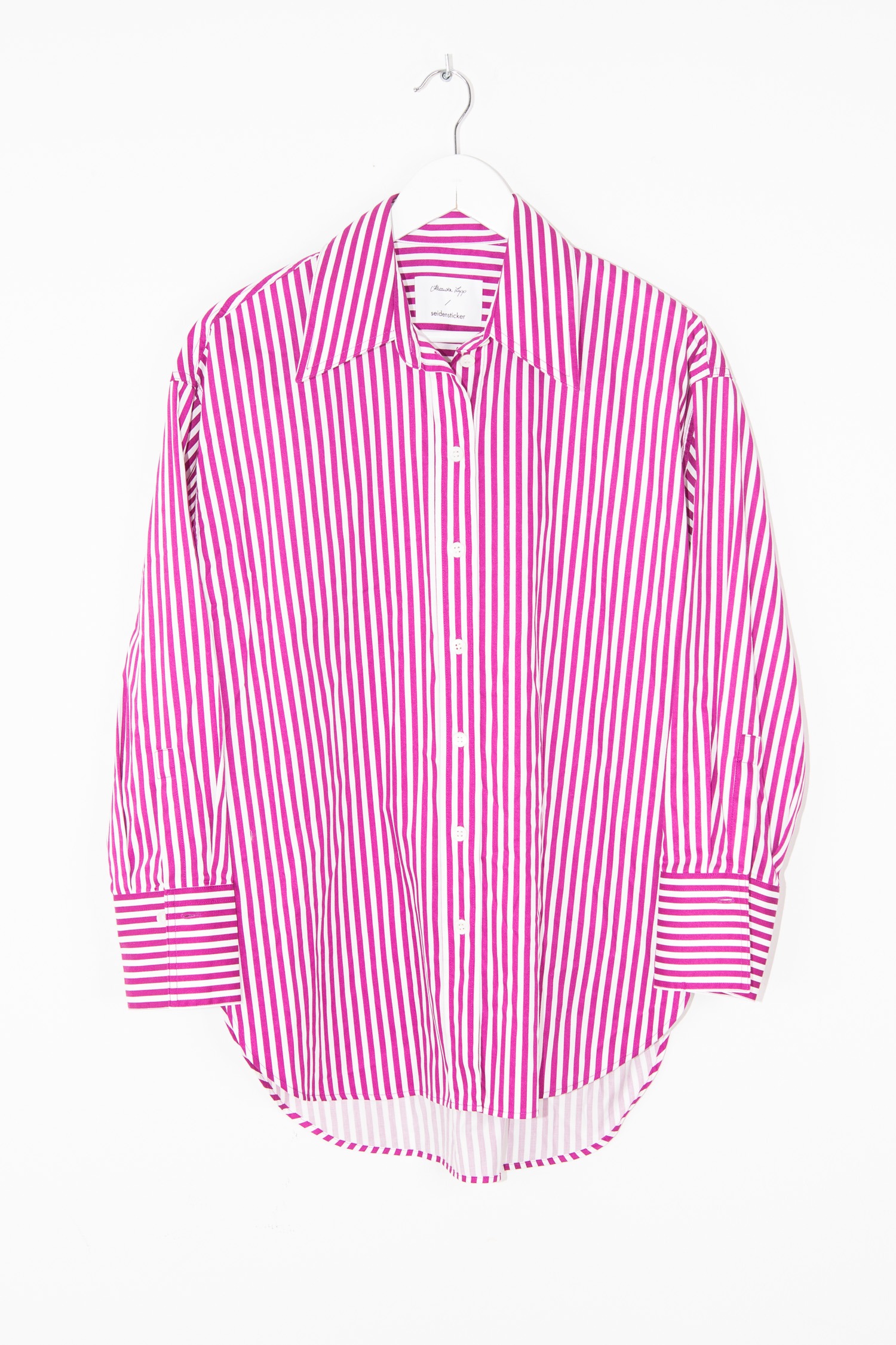 Seidensticker x Alexandra Lapp Bluse mit Streifen