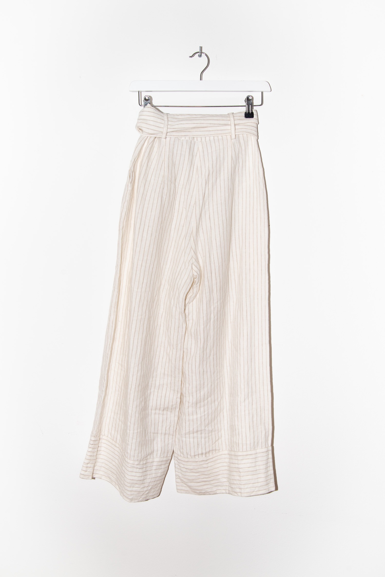 Shona Joy Set aus Top und Hose mit Streifen in Weiß