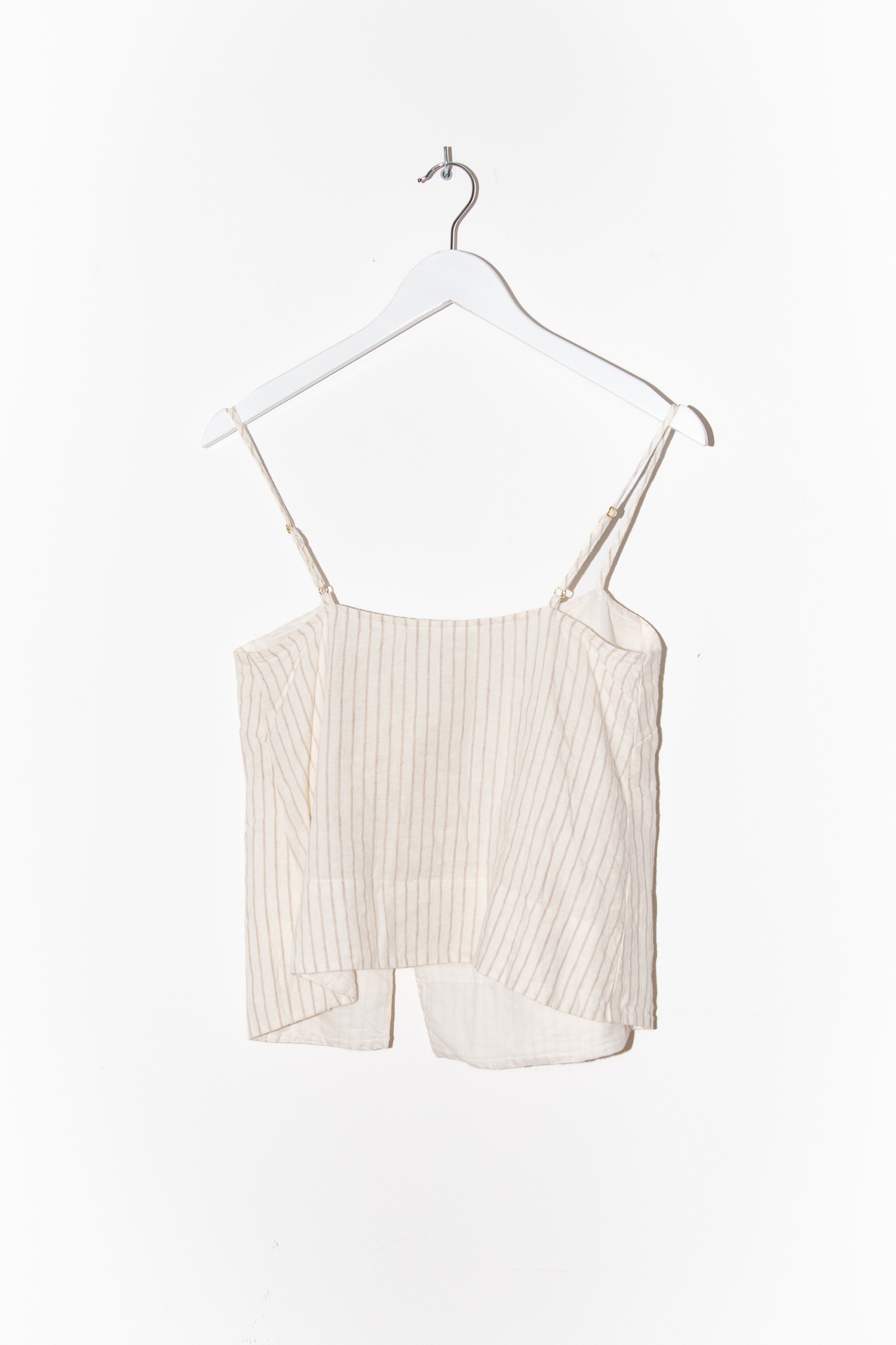 Shona Joy Set aus Top und Hose mit Streifen in Weiß