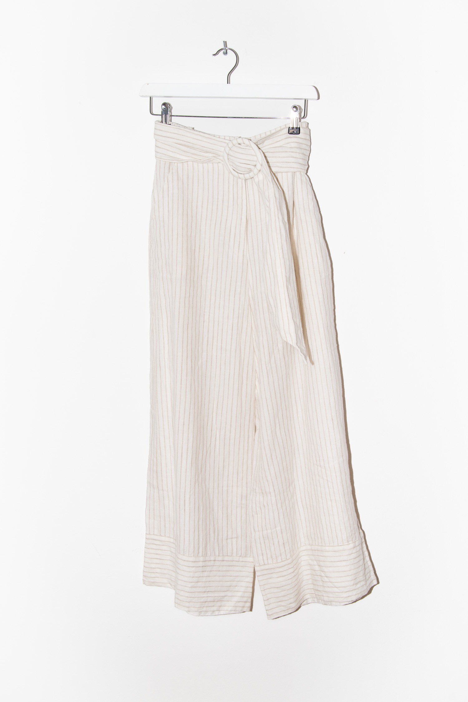 Shona Joy Set aus Top und Hose mit Streifen in Weiß