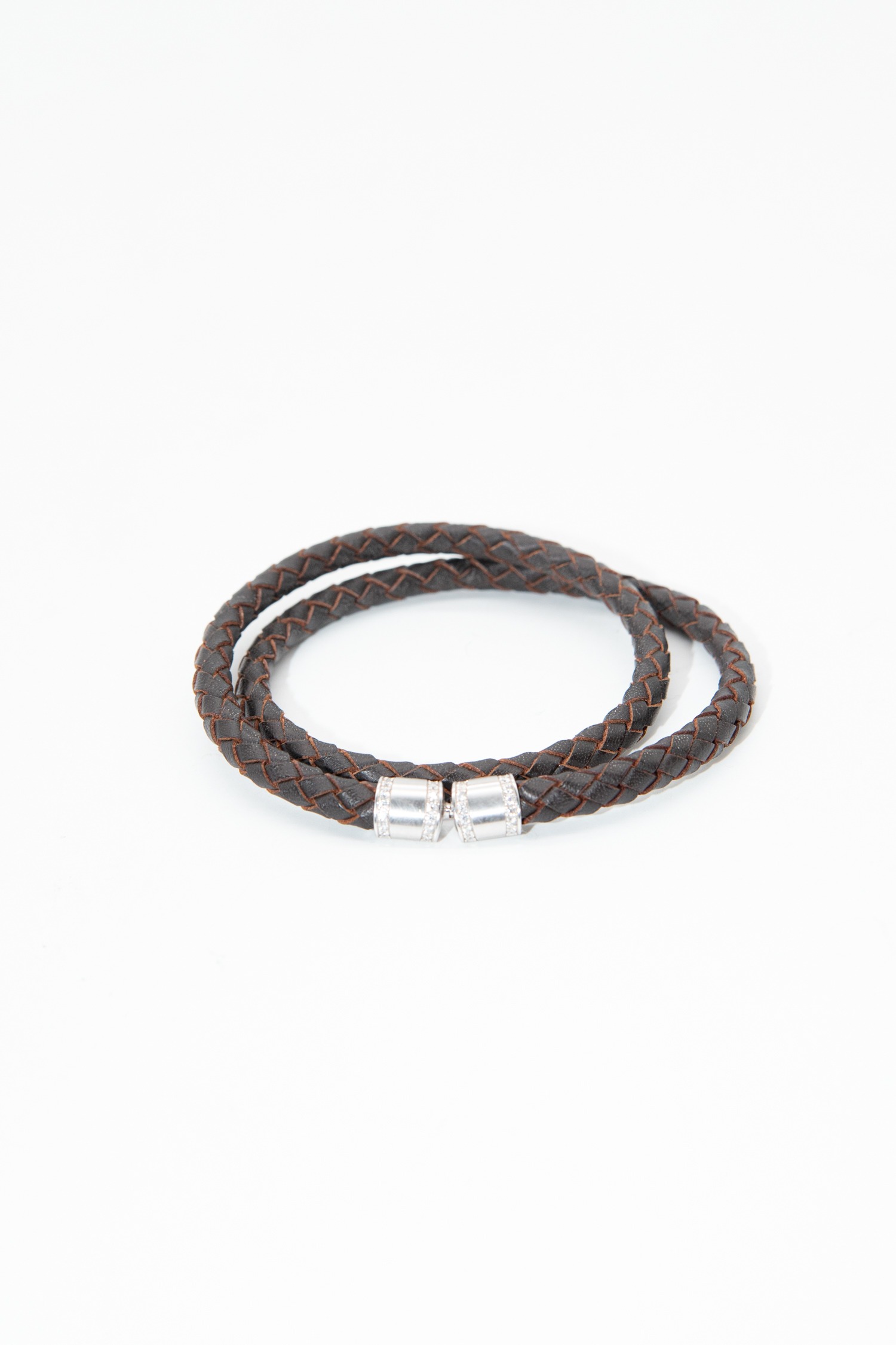 Sönnichsen Halskette in Dunkelbraun und Silber