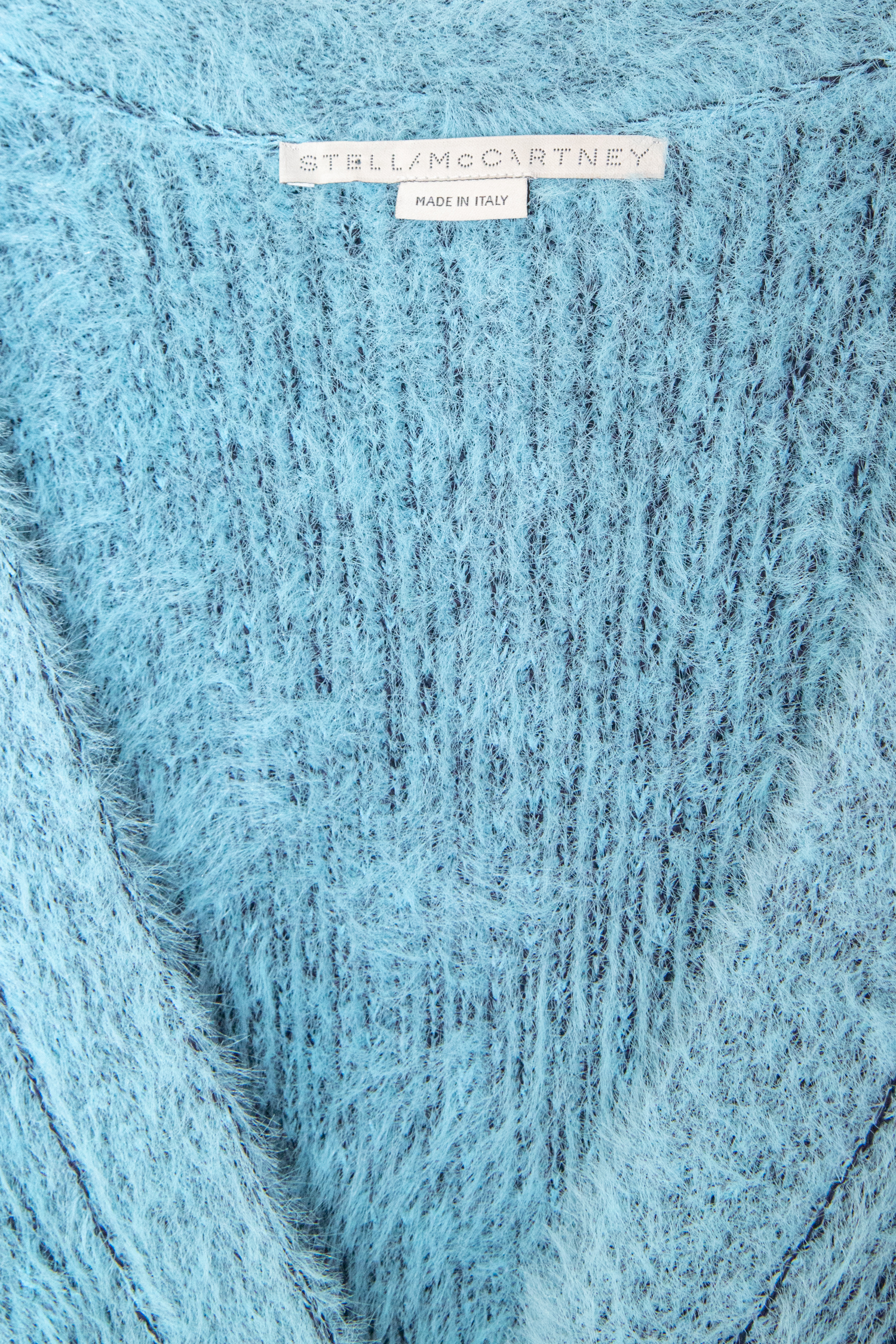 Stella Mc Cartney Strickjacke in Hellblau und Dunkelblau