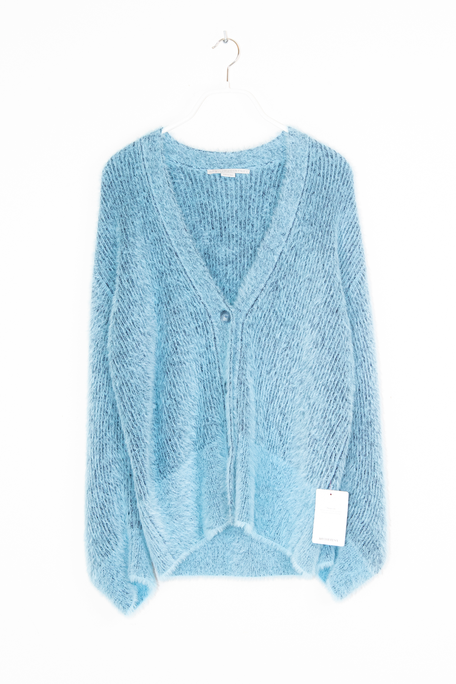 Stella Mc Cartney Strickjacke in Hellblau und Dunkelblau