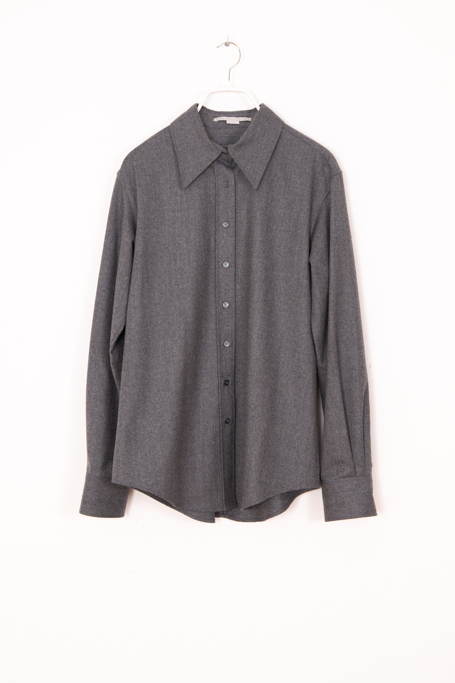 Stella McCartney Hemd in Graumeliert