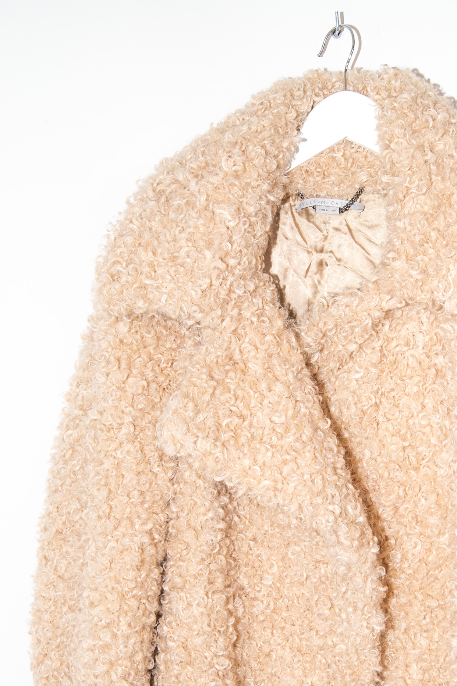 Stella McCartney Teddyjacke in Beige