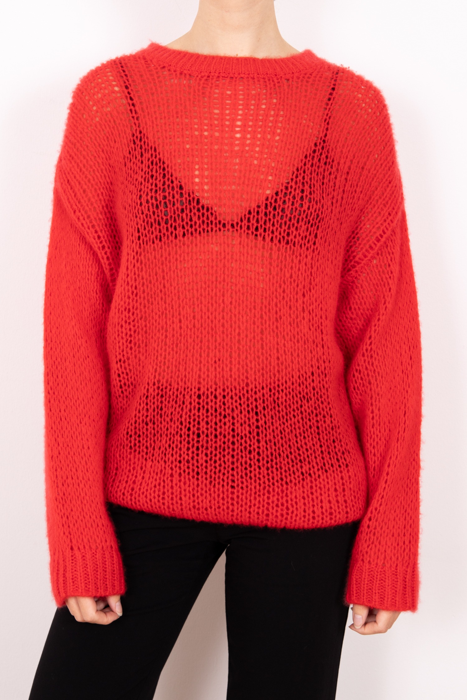 Stephan Boya Strickpullover aus Kaschmir in Rot