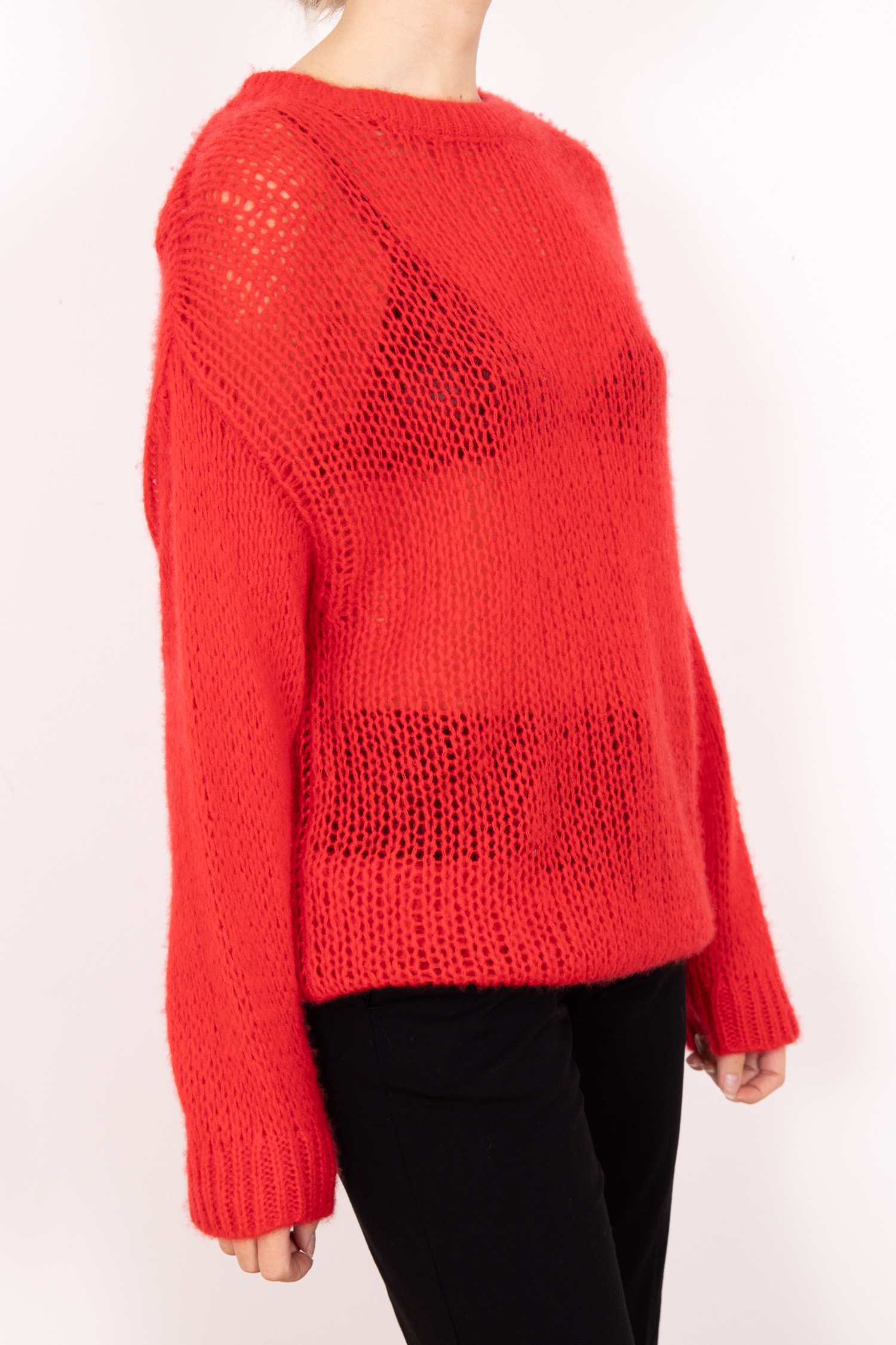 Stephan Boya Strickpullover aus Kaschmir in Rot