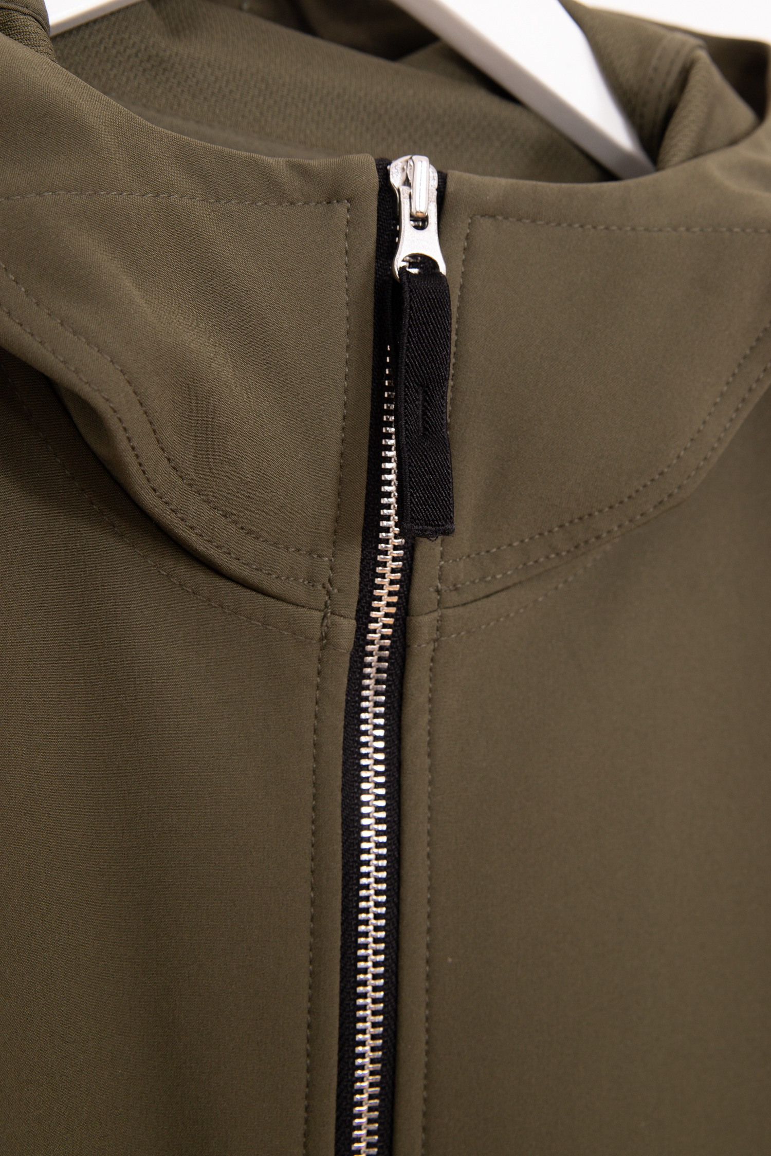 Stone Island Soft Shell Jacke in Olivgrün