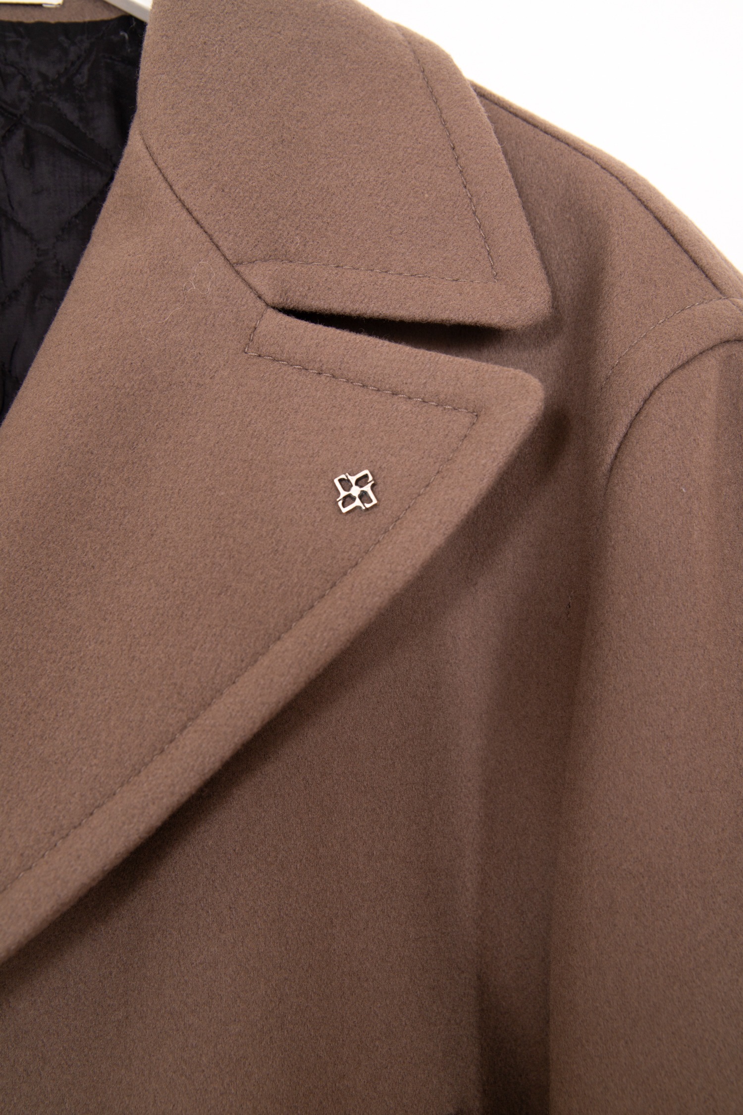 Tagliatore "Sailing" Peacoat in Braun