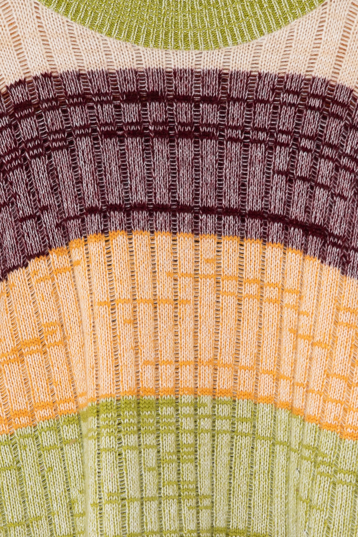 The Elder Statesman "Oasis" Strickpullover Bunt
