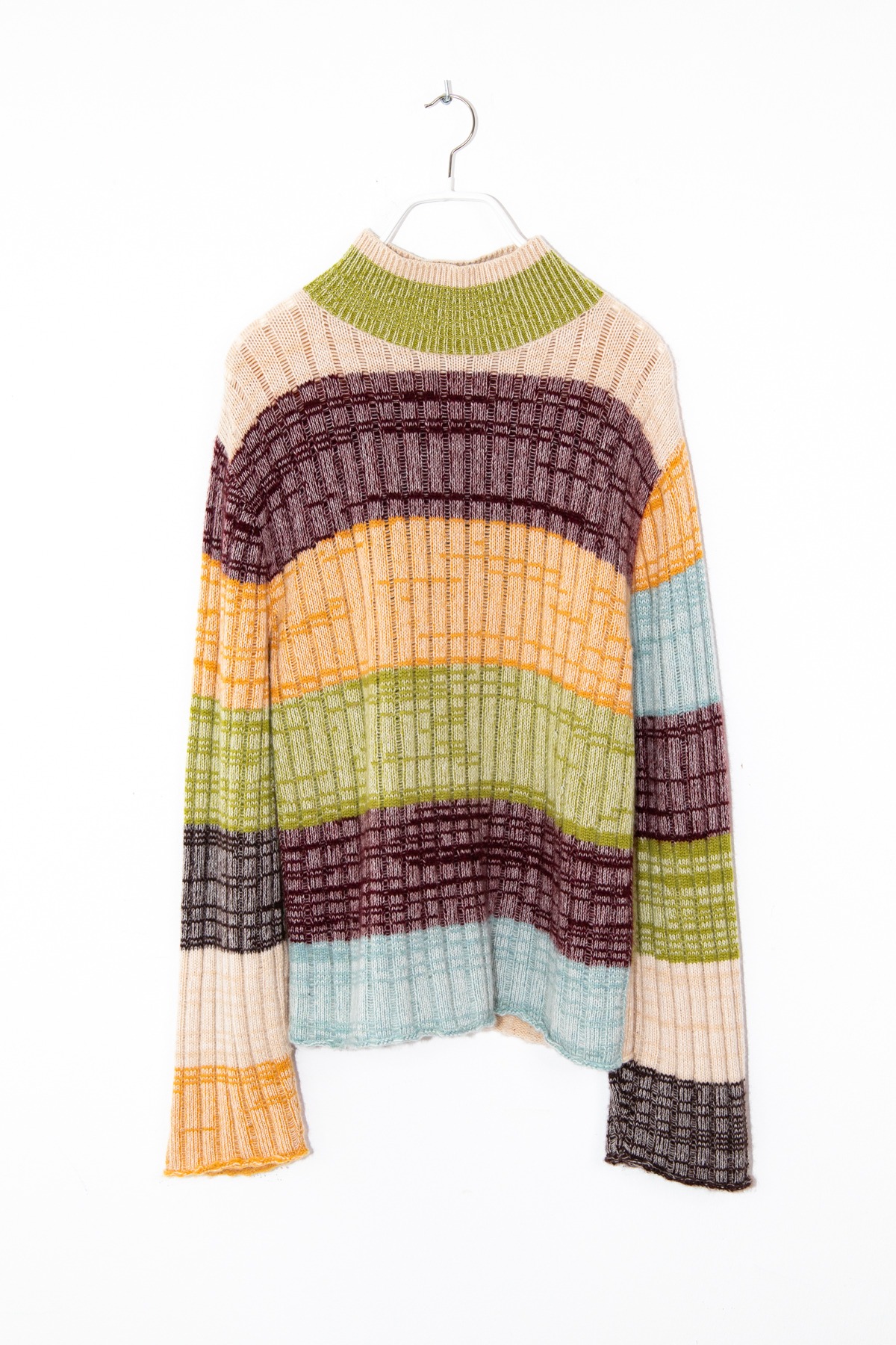 The Elder Statesman "Oasis" Strickpullover Bunt
