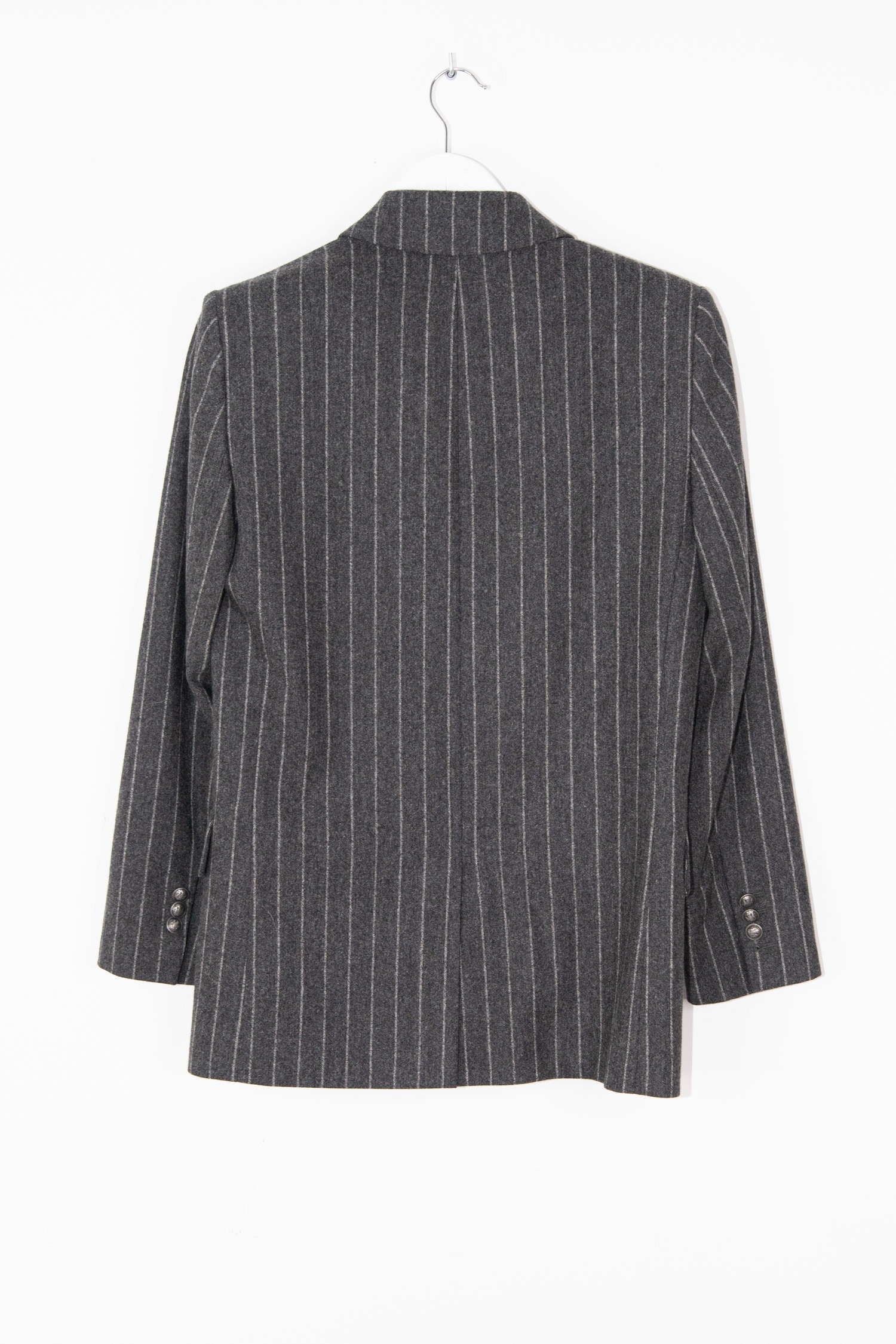The Kooples Blazer mit Nadelstreifen in Dunkelgrau