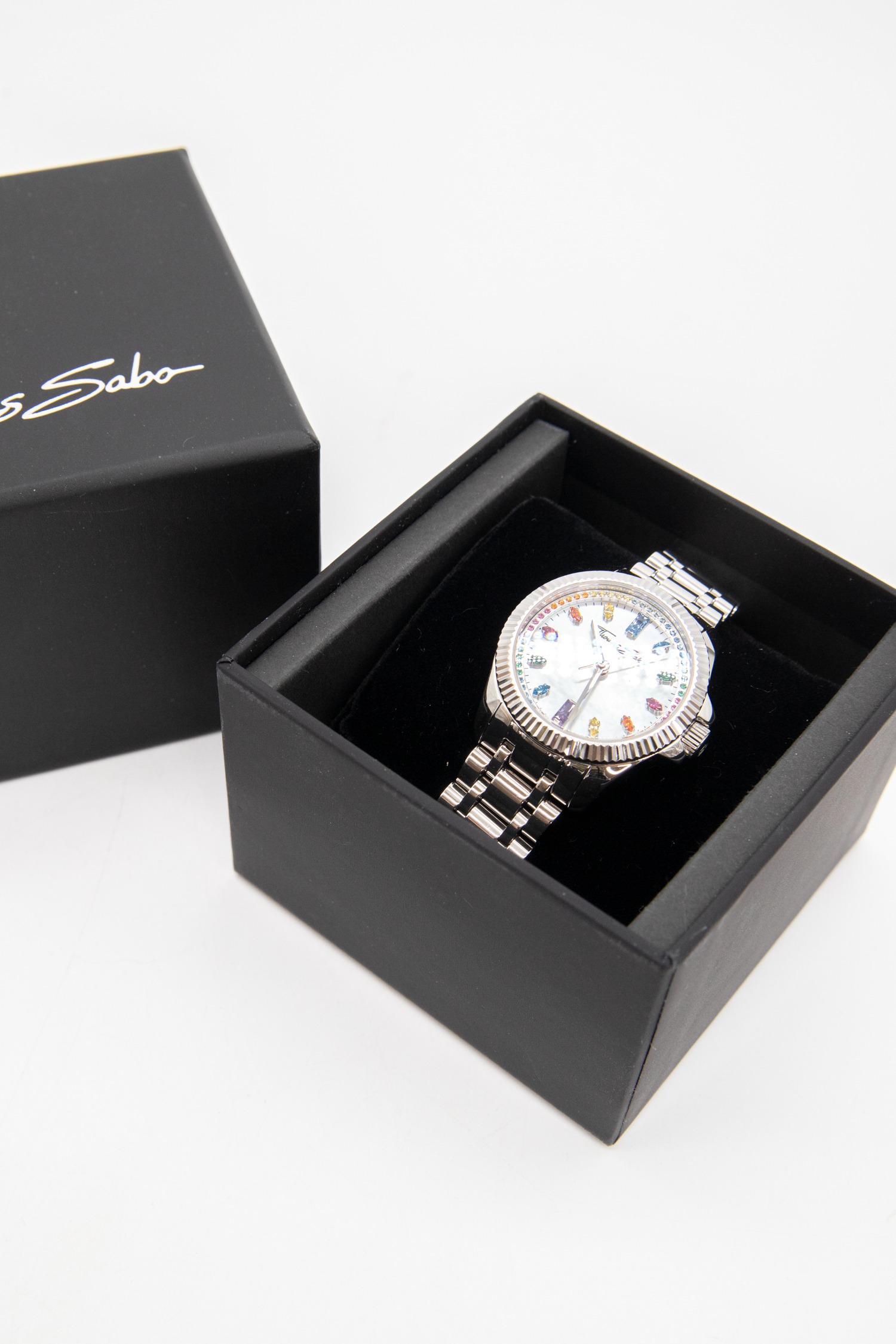 Thomas Sabo "Divine Rainbow" Armbanduhr in Silber und Bunt