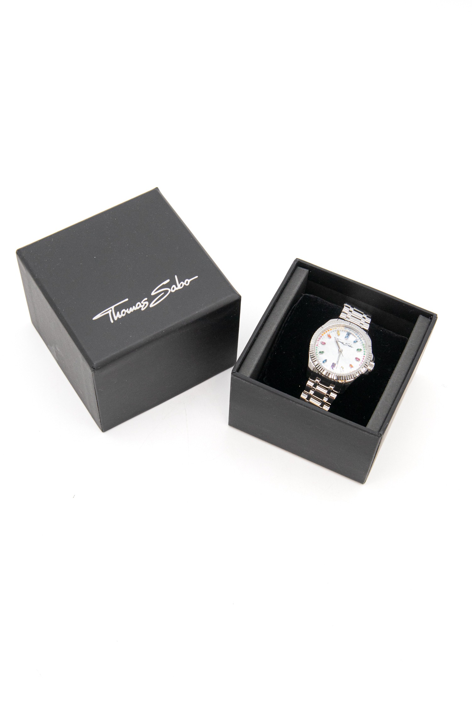 Thomas Sabo "Divine Rainbow" Armbanduhr in Silber und Bunt