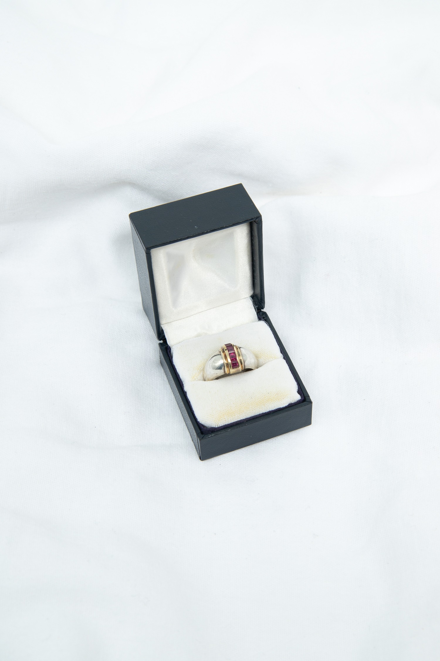 Tiffany & Co. Vintage „Paloma Picasso“ Ring Blautopas 750 Karat