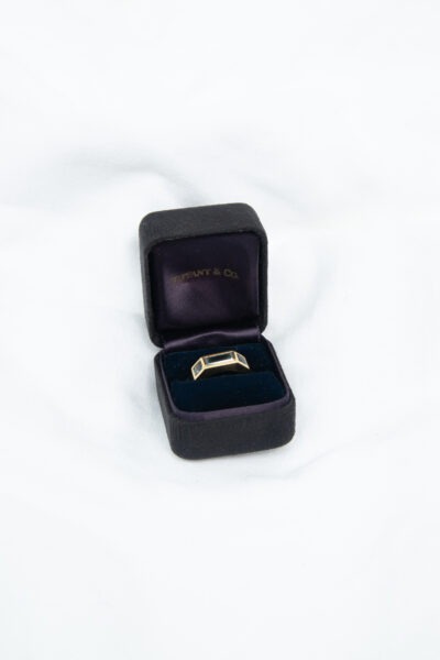 Tiffany & Co. Vintage "Paloma Picasso" Ring Blautopas 750 Karat