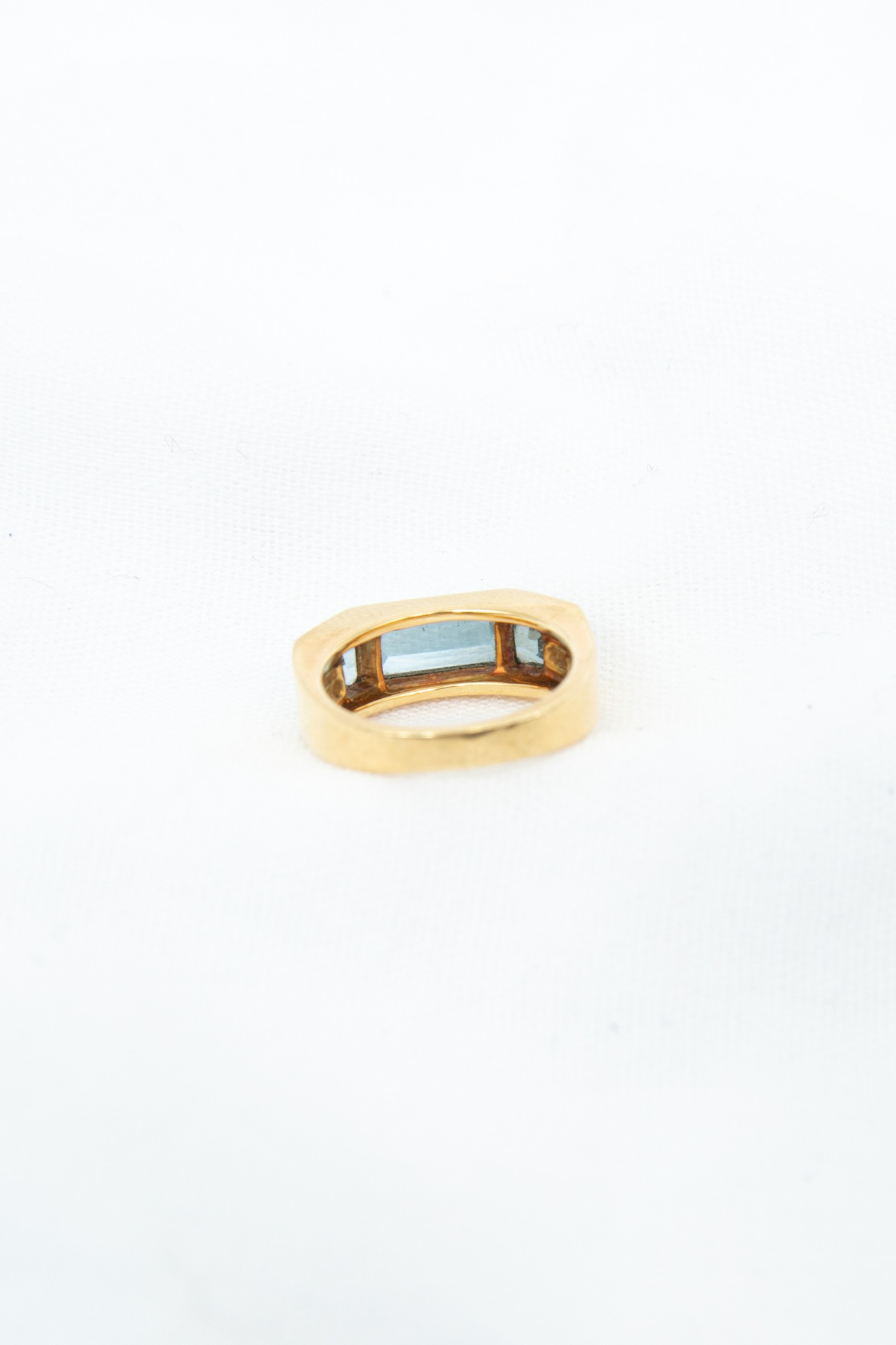 Tiffany & Co. Vintage "Paloma Picasso" Ring Blautopas 750 Karat