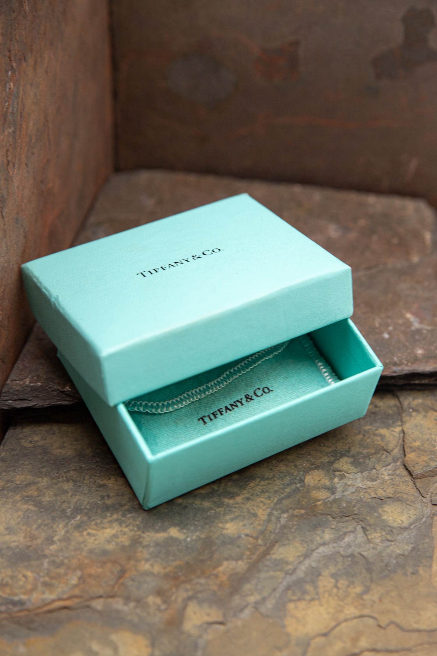 Tiffany & Co. Schlüssel-Halskette in Silber